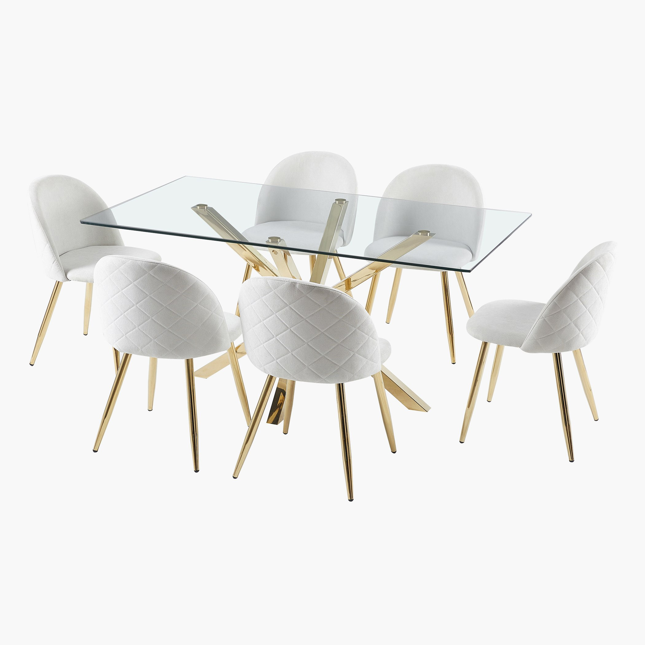 طاولة سفرة 6 مقاعد من ويفر-hbxdiningroom-diningtablesandsets-diningtables-sixseater-image-7