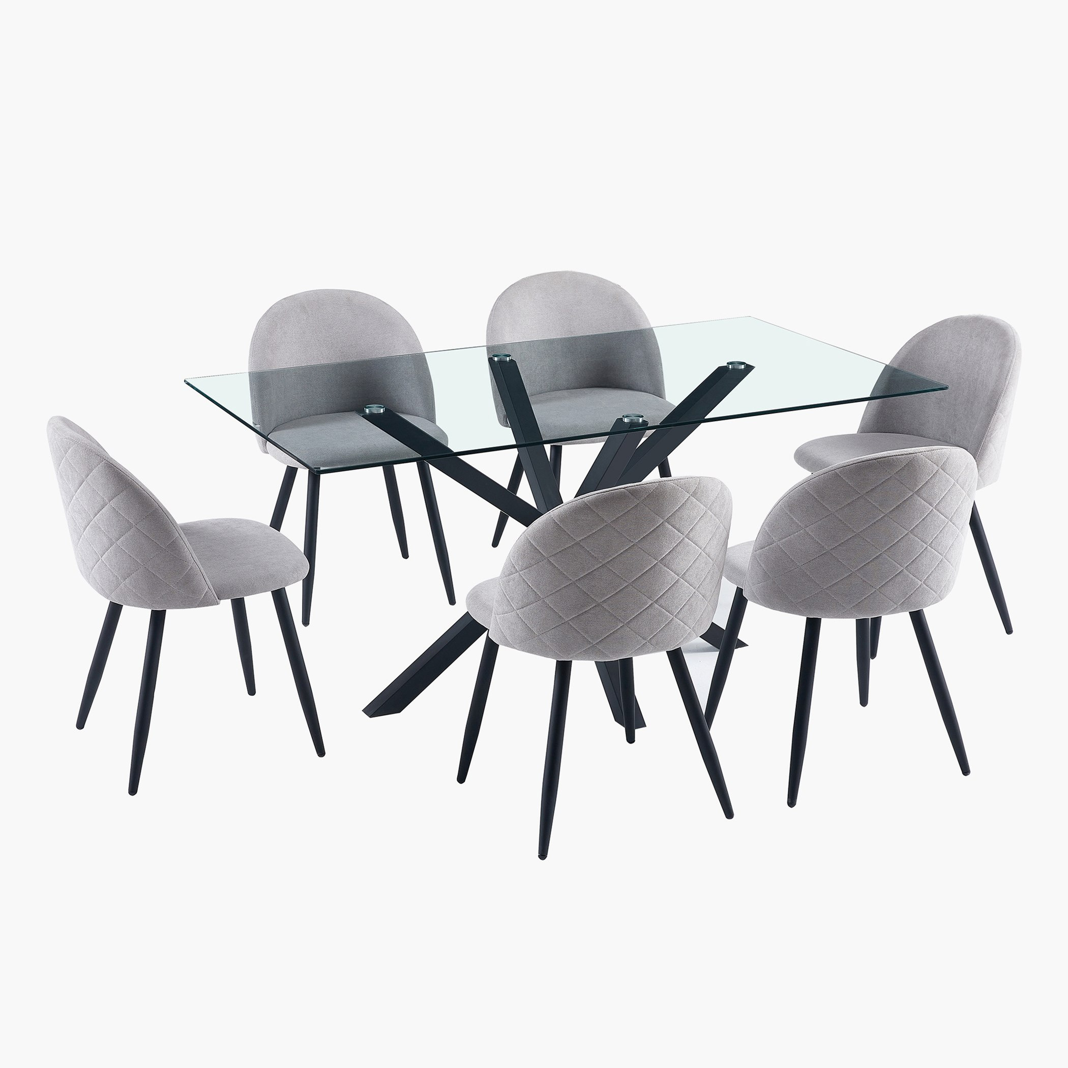 طاولة سفرة 6 مقاعد من ويفر-hbxdiningroom-diningtablesandsets-diningtables-sixseater-image-7