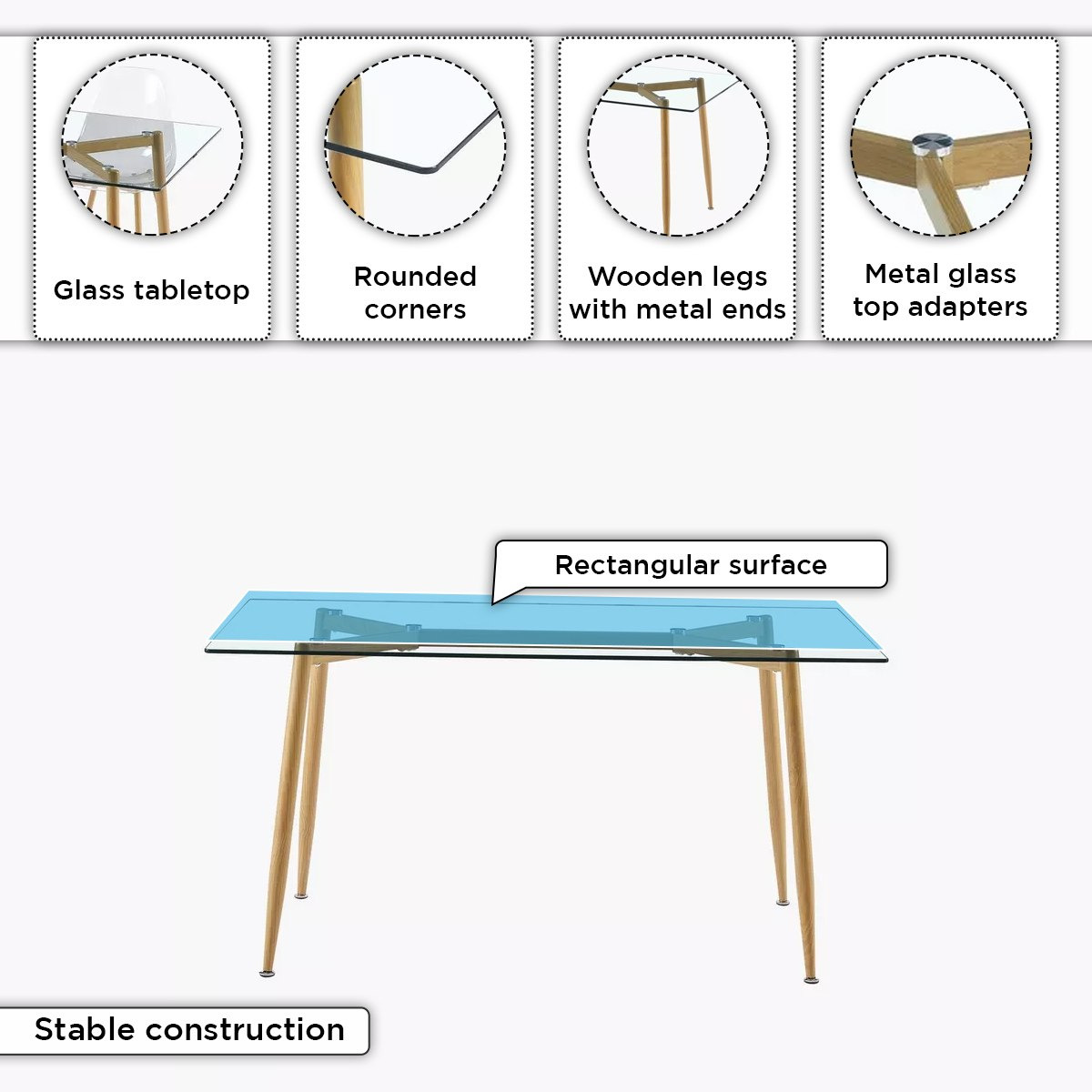 طقم سُفرة 6 مقاعد - ليما فانتوم-hbxfurniture-diningtablesandsets-diningsets-sixseater-image-5