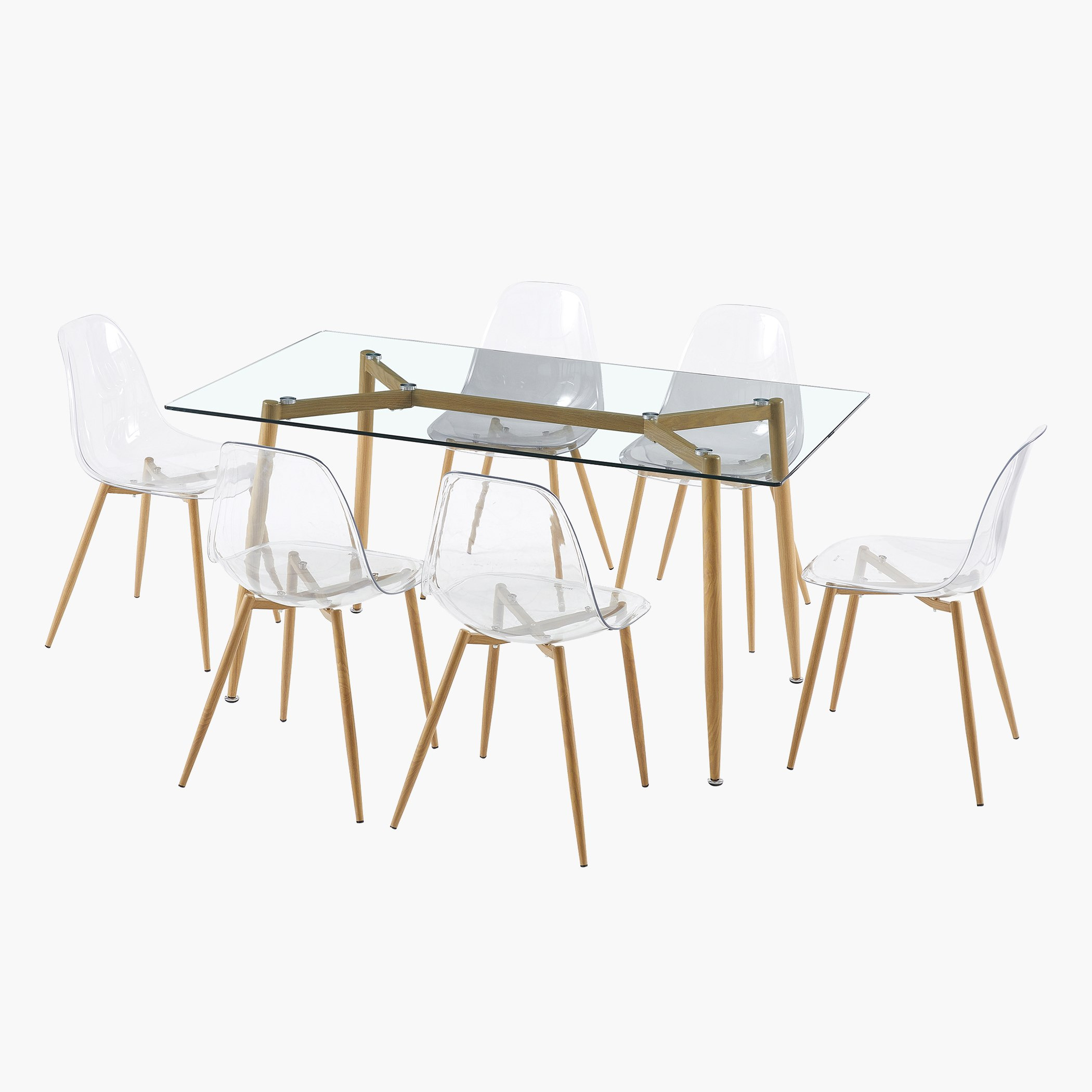 طقم سُفرة 6 مقاعد - ليما فانتوم-hbxfurniture-diningtablesandsets-diningsets-sixseater-image-3