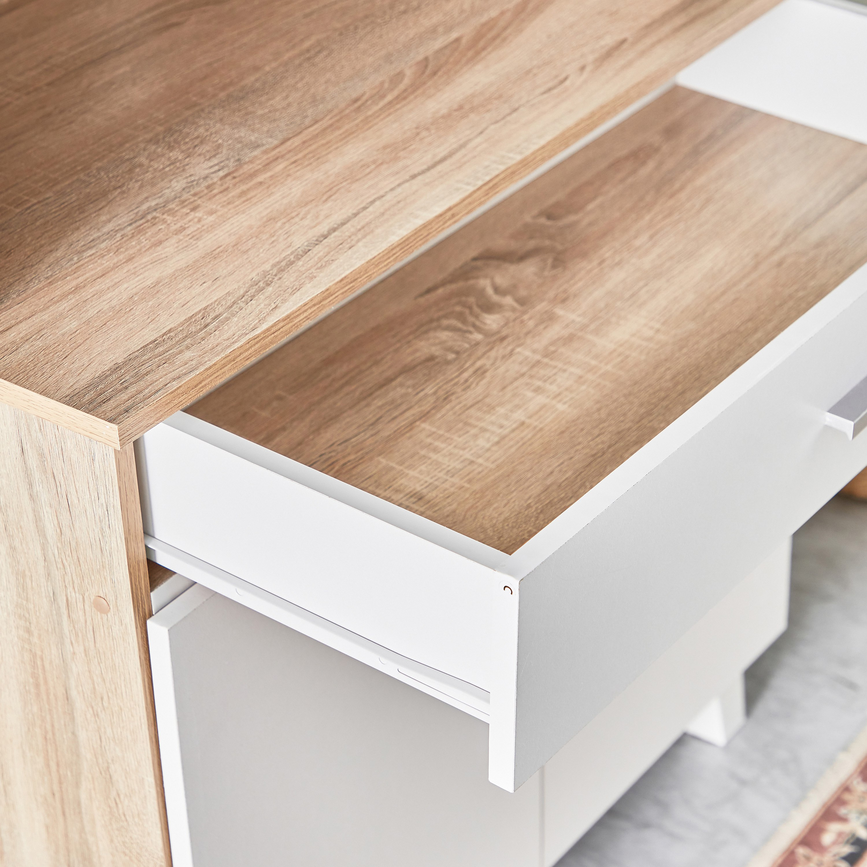 خزانة مطبخ 4 أبواب بدرج من ألفورد-hbxfurniture-diningroom-buffetsandsideboards-image-10