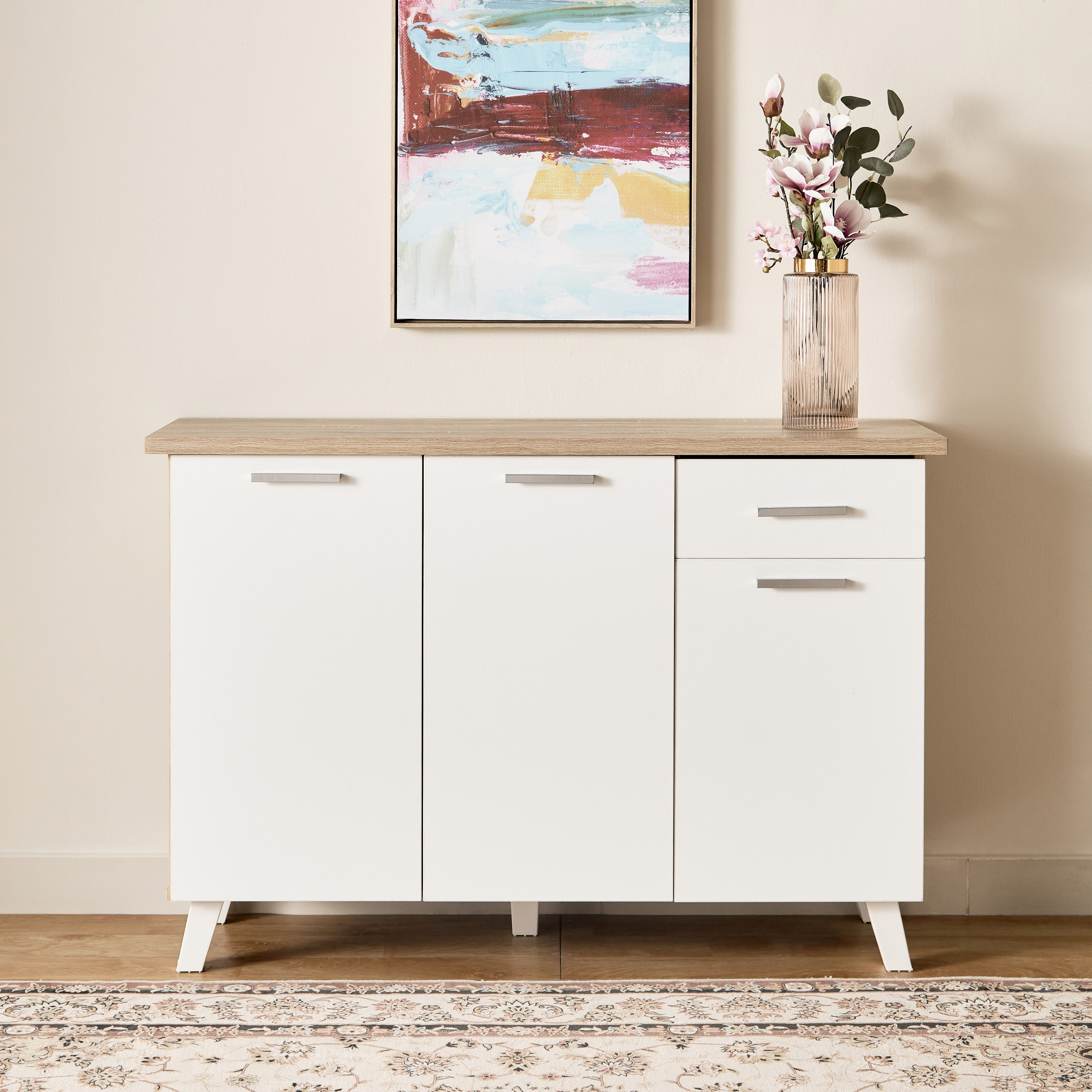 خزانة بوفيه جانبية بـ3 أبواب ودرج من ألفورد-hbxfurniture-diningroom-buffetsandsideboards-image-2