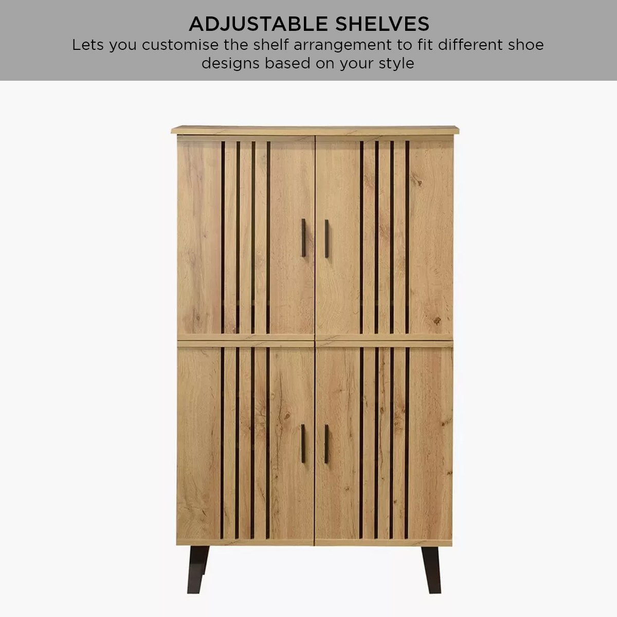 Porto 18-Pairs Shoe Cabinet with 4 Doors-hbxbedroom-shoecabinetsandracks-image-6