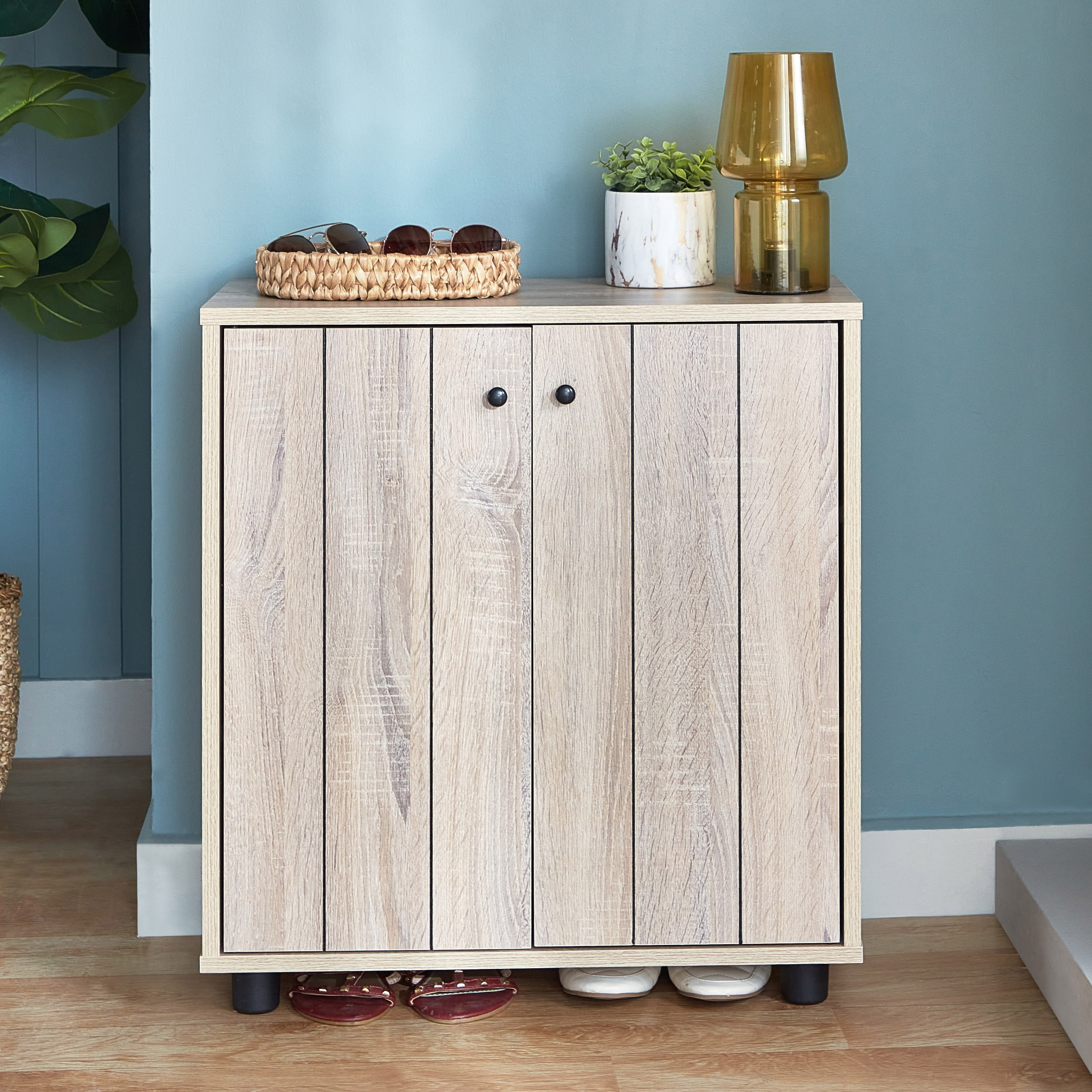 Movo Edmond 9-Pairs Shoe Cabinet with 2 Doors-hbxbedroom-shoecabinetsandracks-image-3