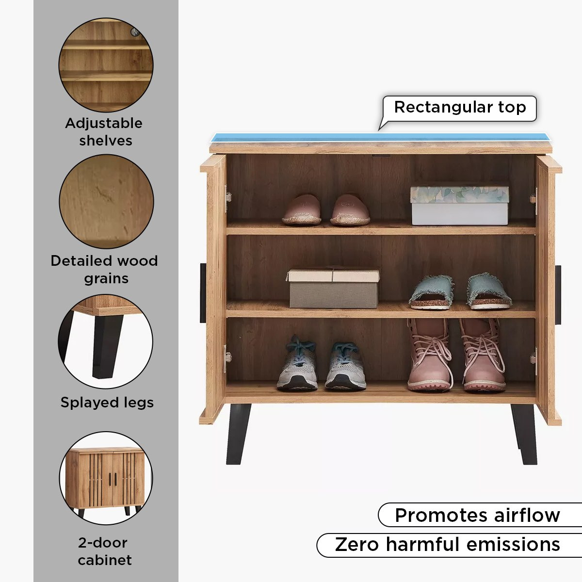 Porto 9-Pair Shoe Cabinet with 2 Doors-hbxbedroom-shoecabinetsandracks-image-5