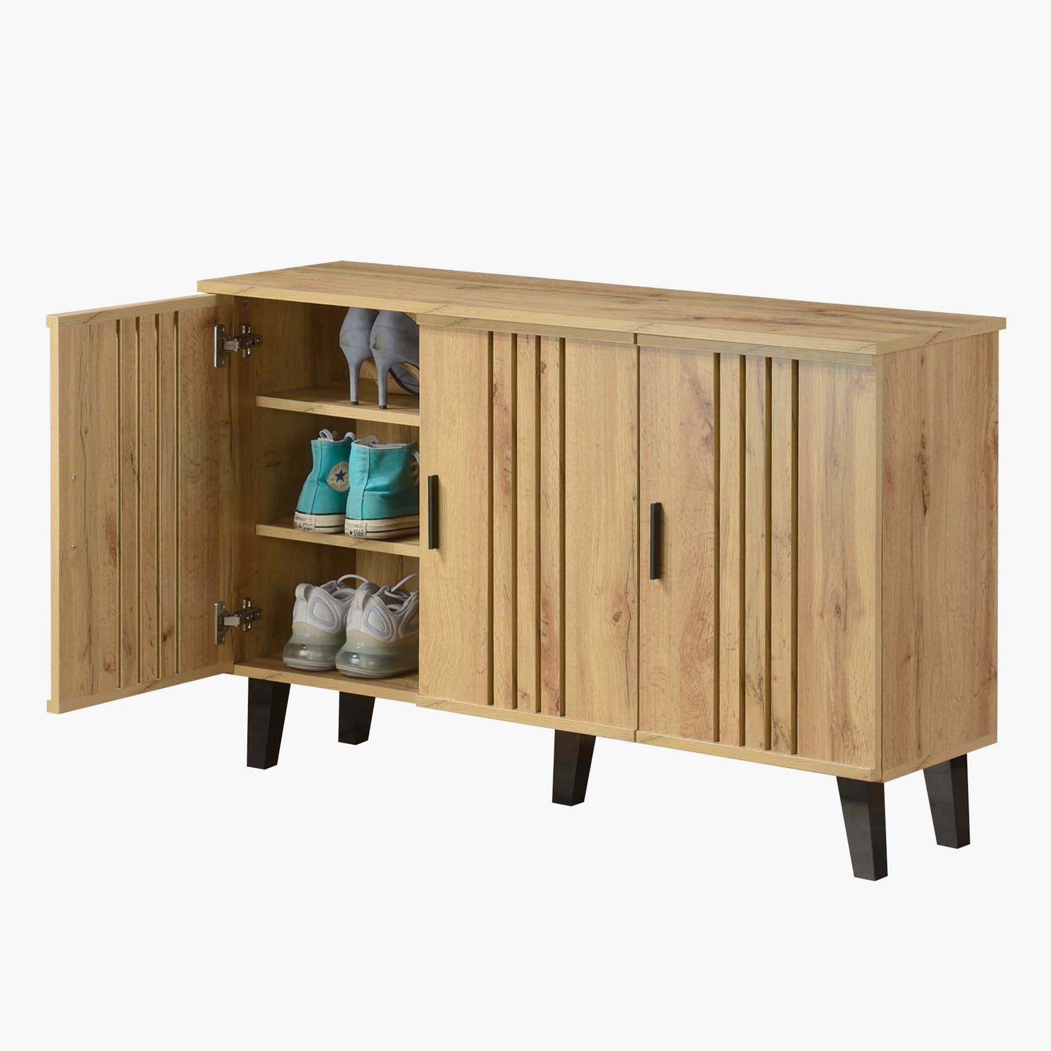 Porto 12-Pair Shoe Cabinet with 3 Doors-hbxbedroom-shoecabinetsandracks-image-9