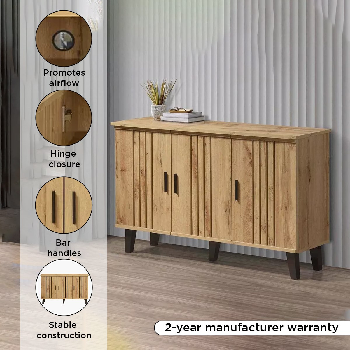 Porto 12-Pair Shoe Cabinet with 3 Doors-hbxbedroom-shoecabinetsandracks-image-4