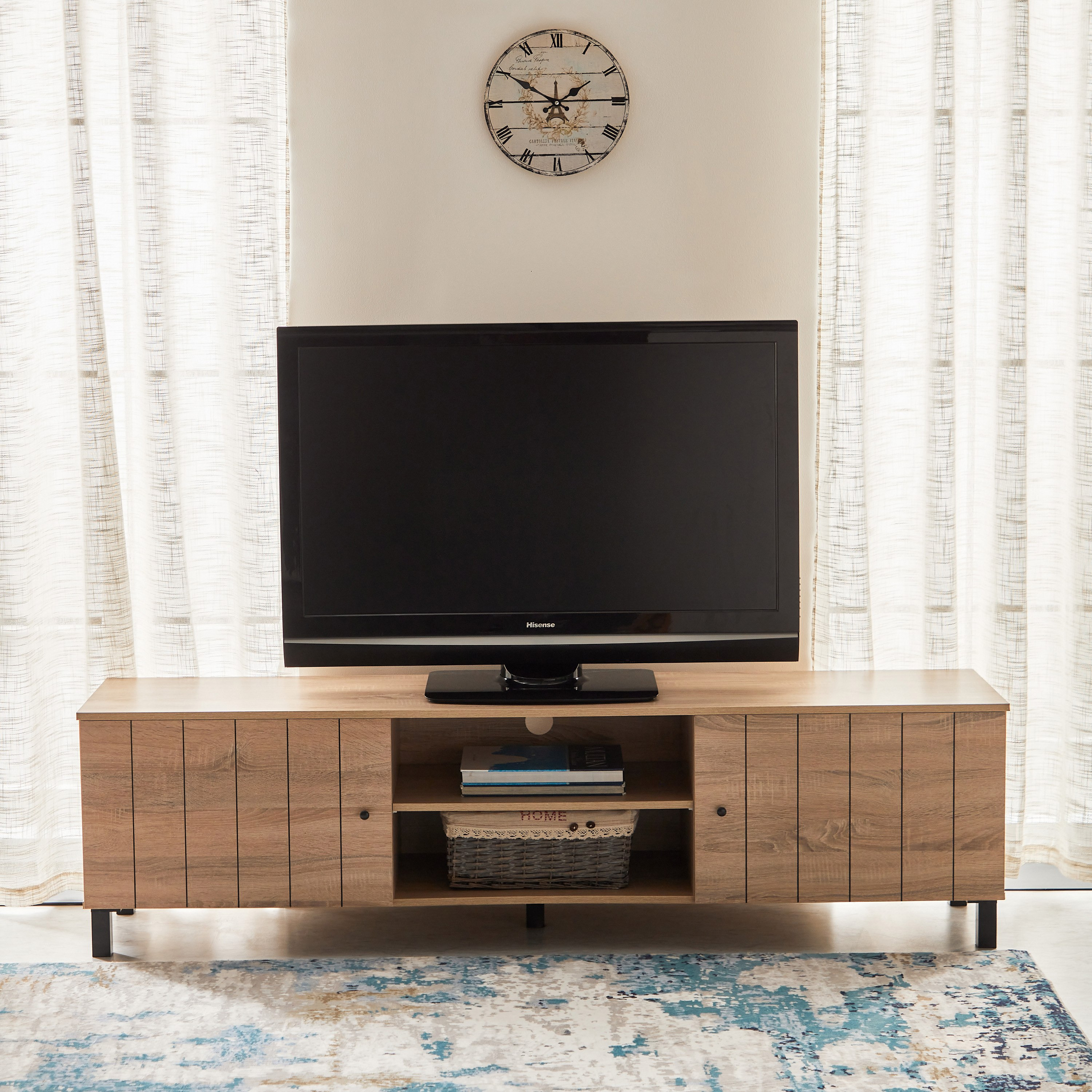 Edmond 1.8 Metre TV Unit for TVs up to 75 inches-hbxlivingroom-mediaunitsandstorage-tvunits-image-2