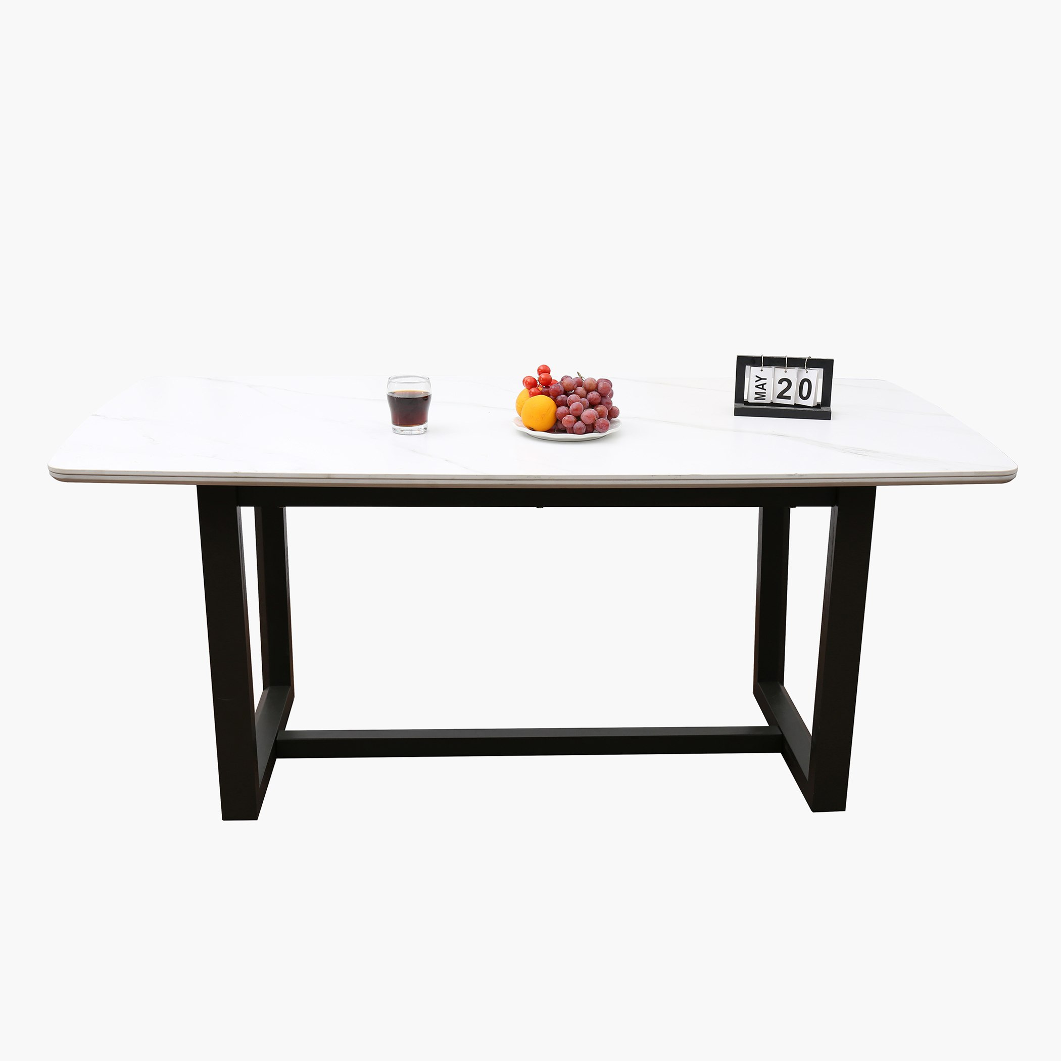 طقم طاولة سفرة 6 مقاعد - أدن-hbxfurniture-diningtablesandsets-diningsets-sixseater-image-2