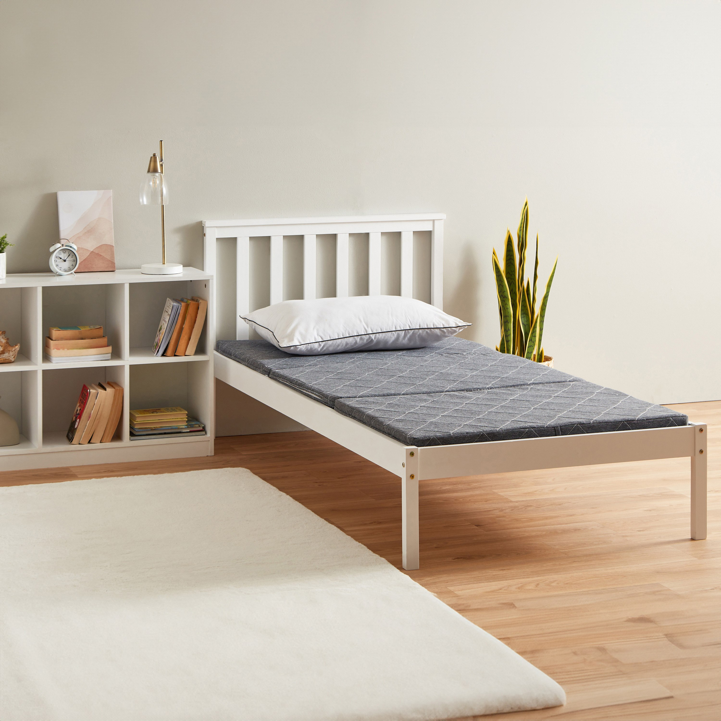 SleepEase iSmart Trifold Foldable Guest Travel Foam Single Mattress - 90x190x6 cm-hbxfurniture-bedroom-mattresses-single-image-12