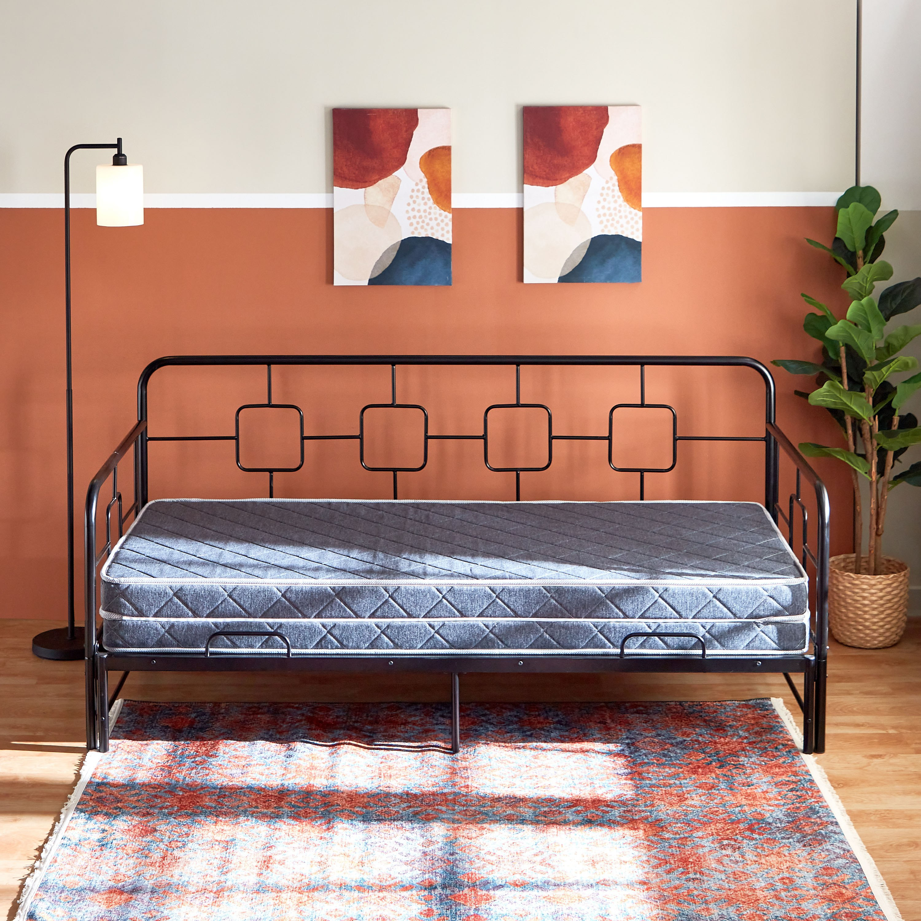 SleepEase iUrban Firm Rebonded Foam King Mattress for Extendable Day Bed- 90/180x200 -hbxfurniture-mattresses-king-image-3