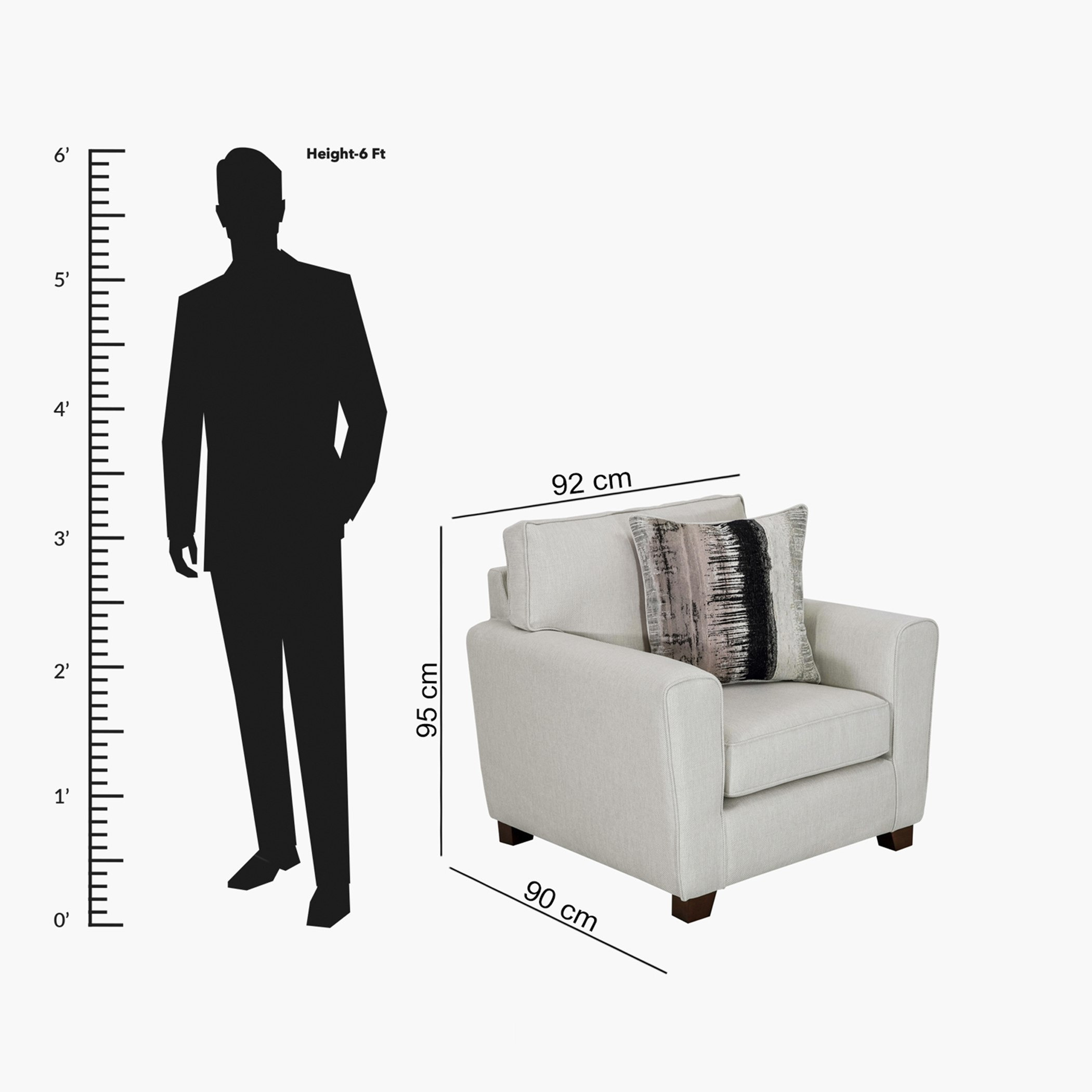 كنبة قماش مقعد واحد مع وسادة من فيجاس-hbxlivingroom-sofasandarmchairs-sofas-image-6