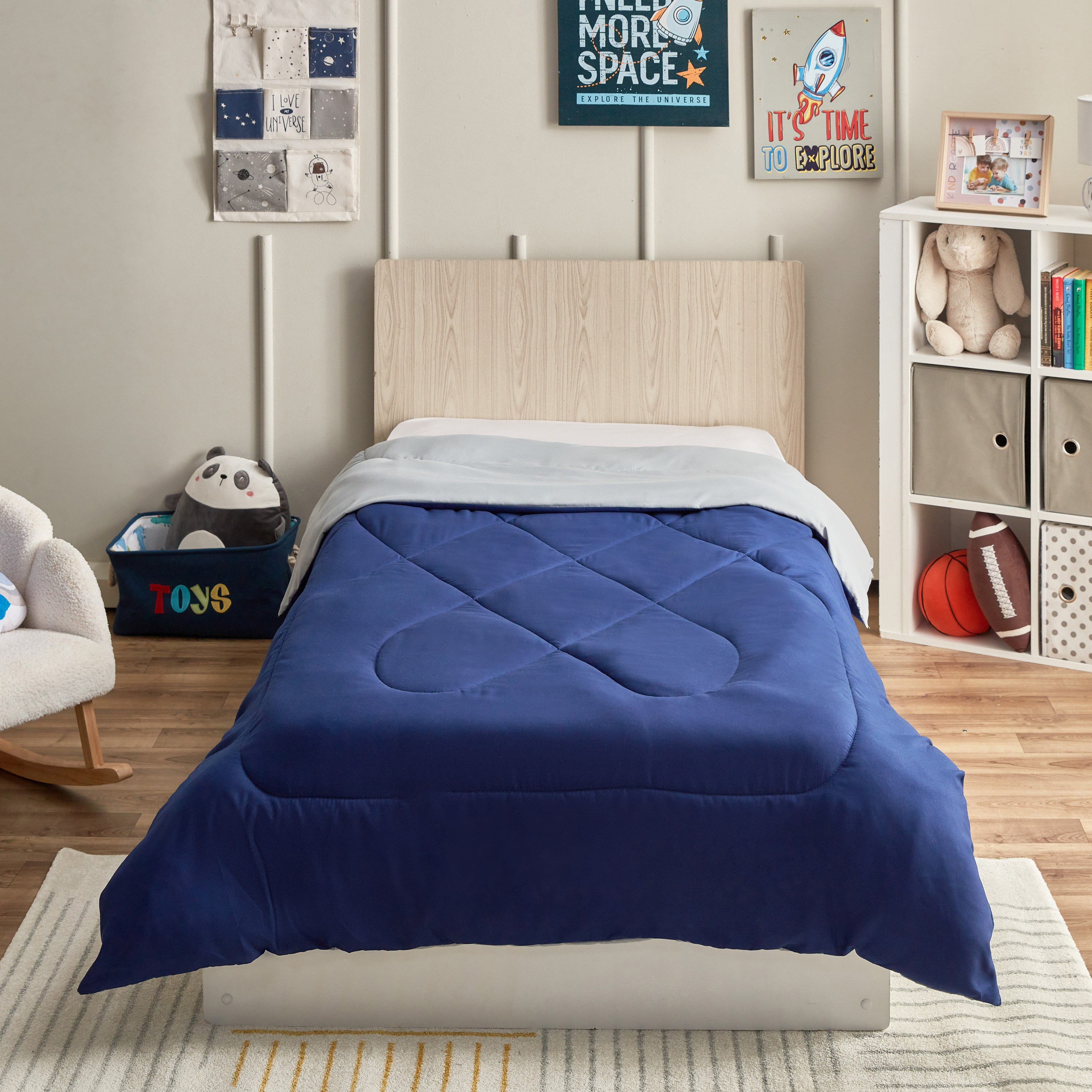 لحاف فردي على الوجهين من الألياف الدقيقة من فليبزي - 135x220 سم-hbxhomeware-hbxkidsandyouth-image-3