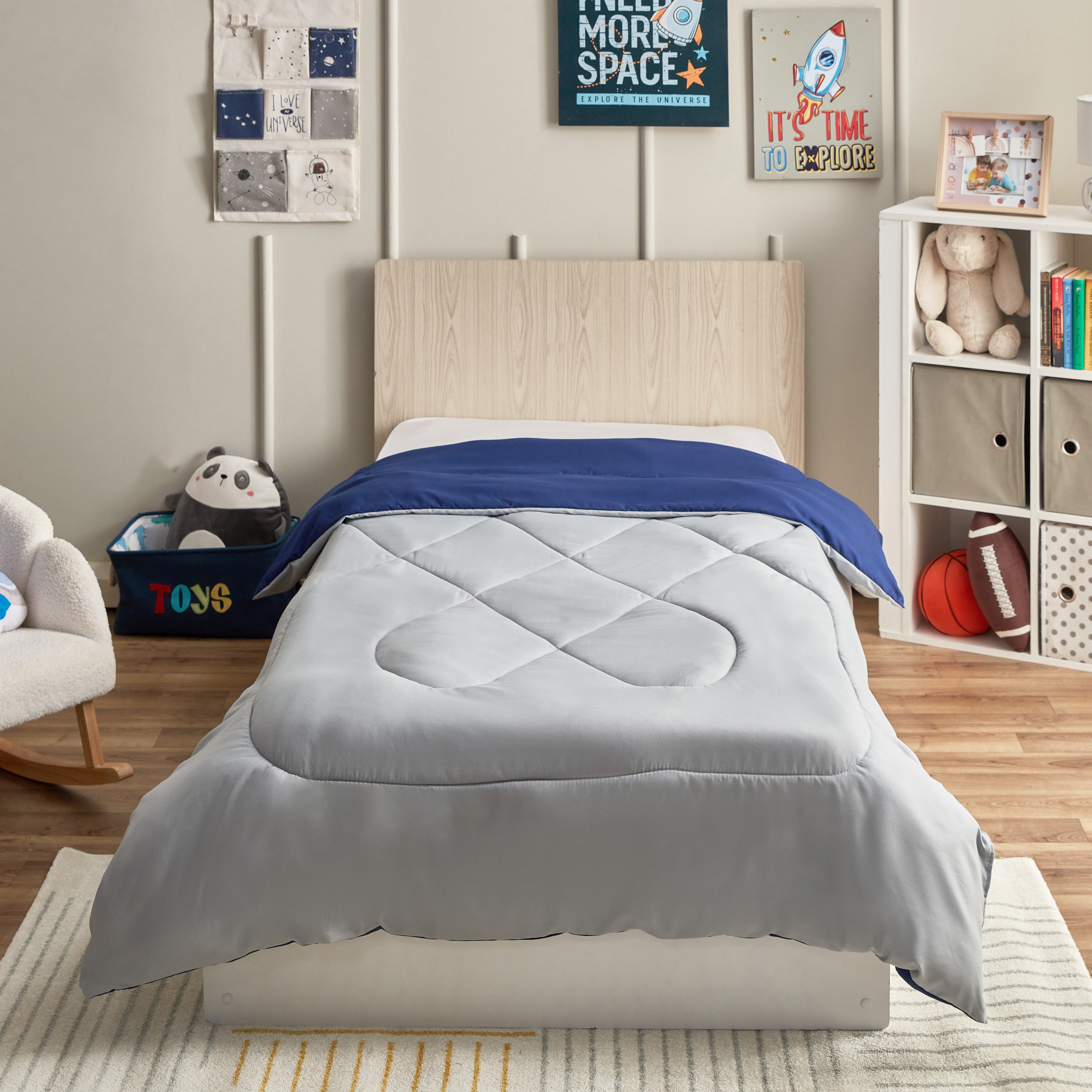 لحاف فردي على الوجهين من الألياف الدقيقة من فليبزي - 135x220 سم-hbxhomeware-hbxkidsandyouth-image-4