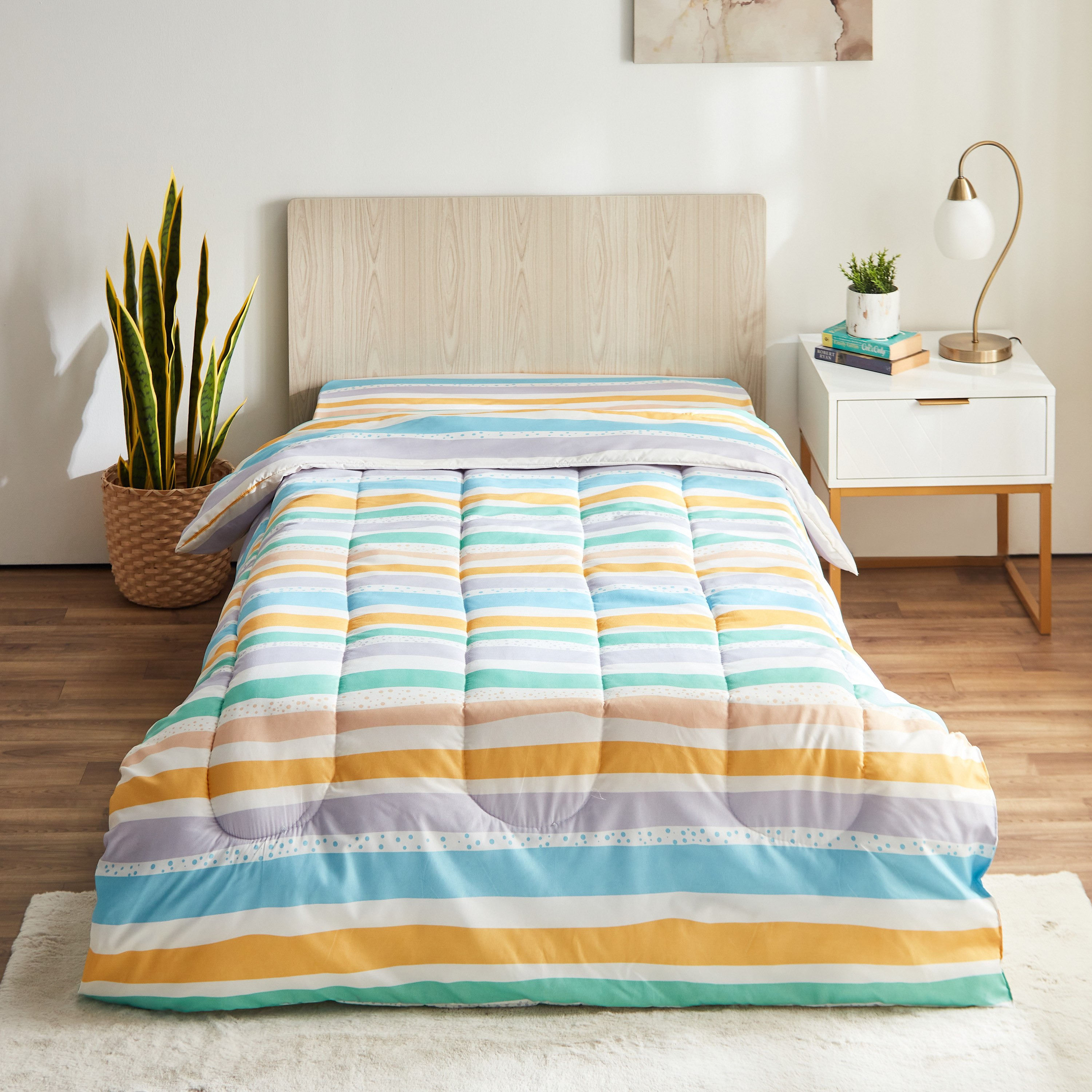 لحاف فردي من الألياف الدقيقة ويفز من نورا - 135x220 سم-hbxhomeware-hbxkidsandyouth-image-2