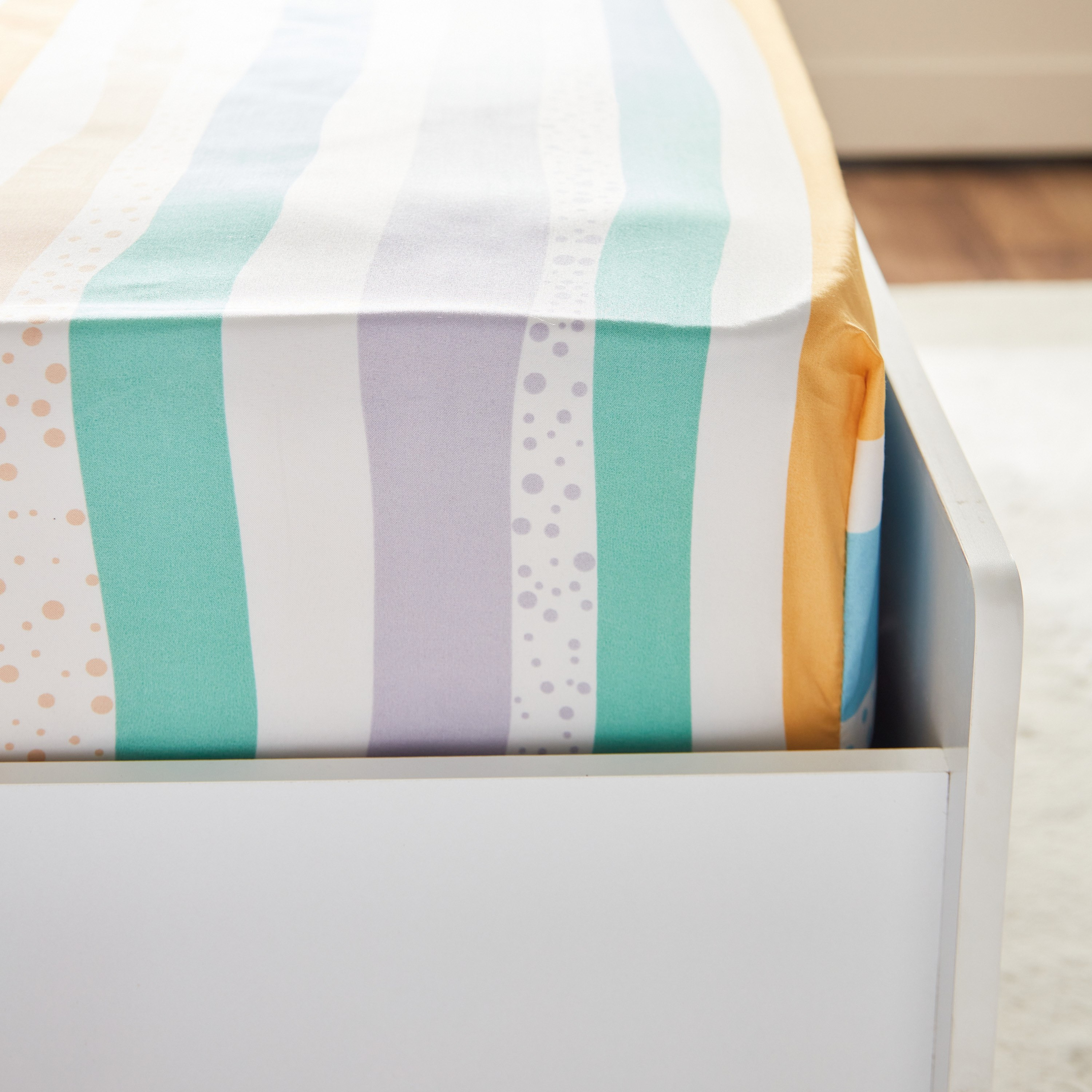شرشف مطاطي فردي من الألياف الدقيقة ويفز من نورا - 90x190+25 سم-hbxhomeware-hbxkidsandyouth-image-5