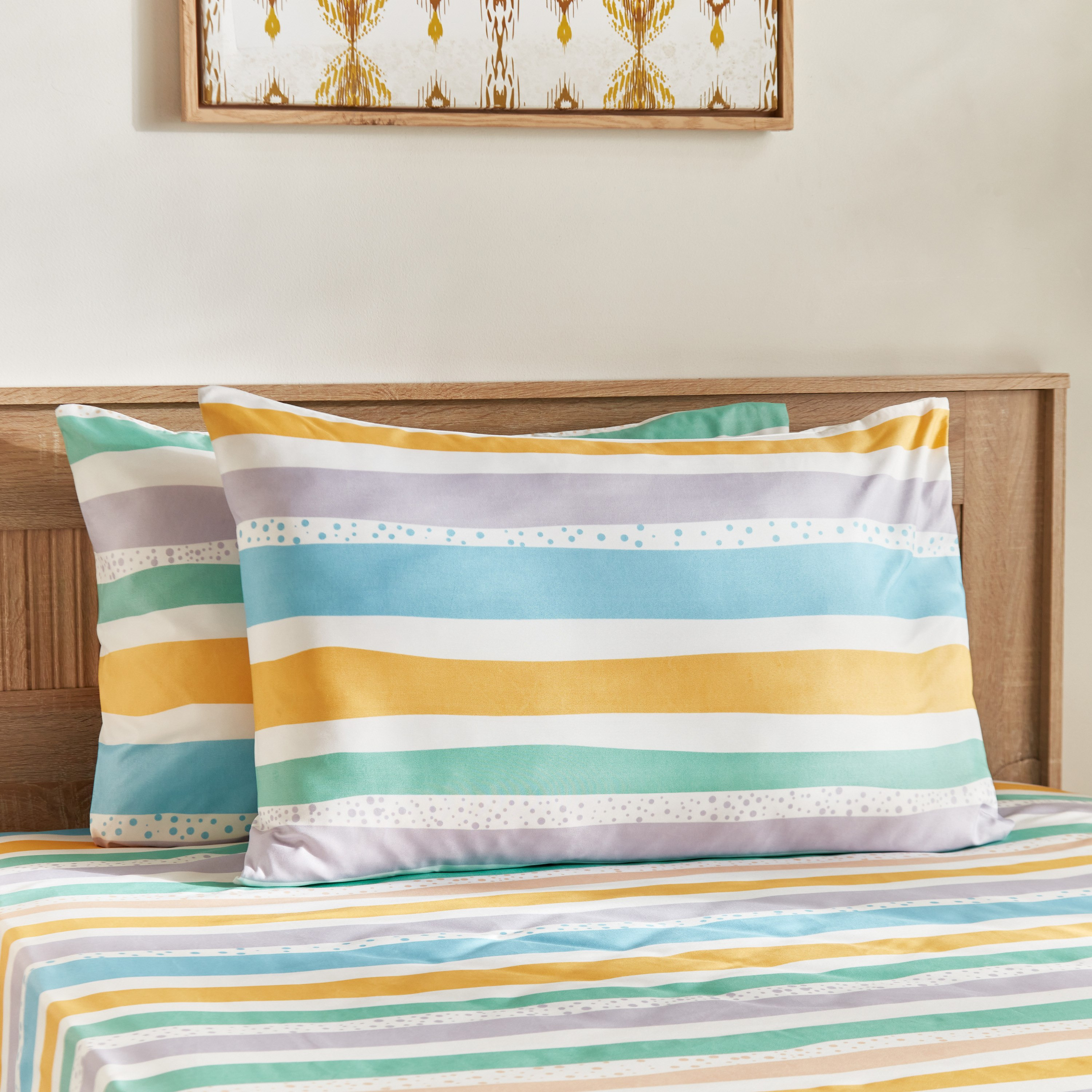 طقم غطاء وسادة ألياف دقيقة قطعتين من نورا - 50x75 سم-hbxhomeware-hbxkidsandyouth-image-1
