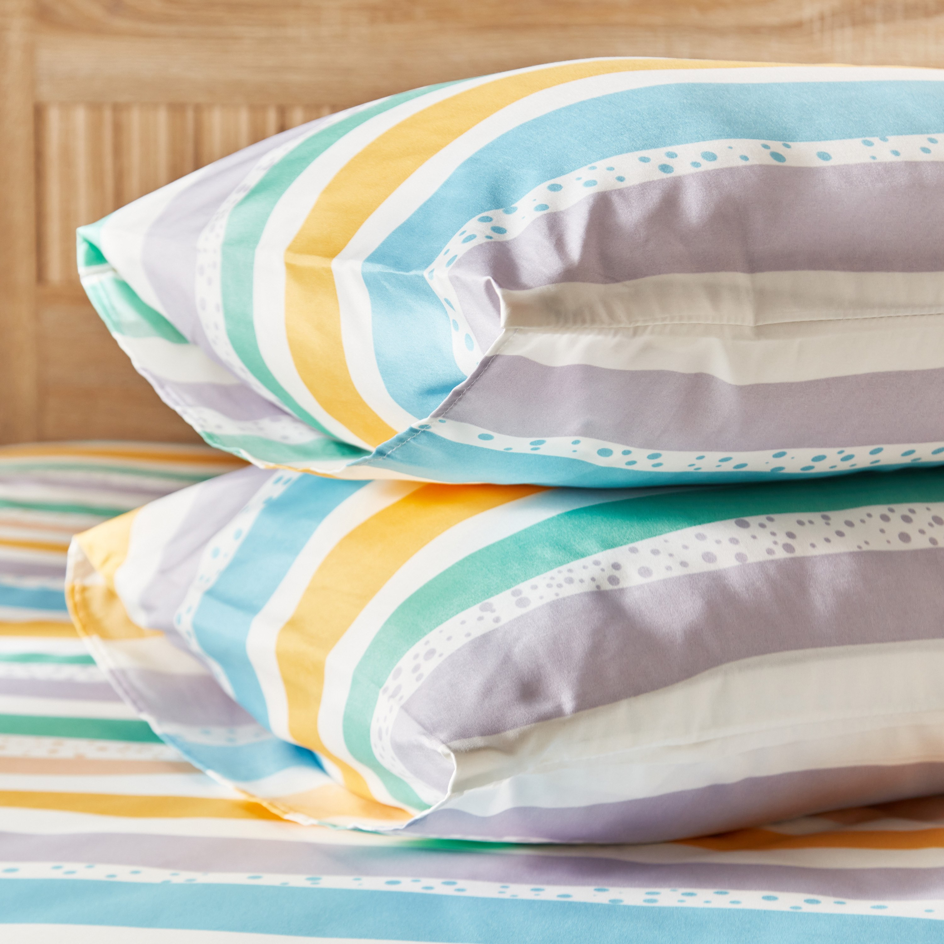 طقم غطاء وسادة ألياف دقيقة قطعتين من نورا - 50x75 سم-hbxhomeware-hbxkidsandyouth-image-4