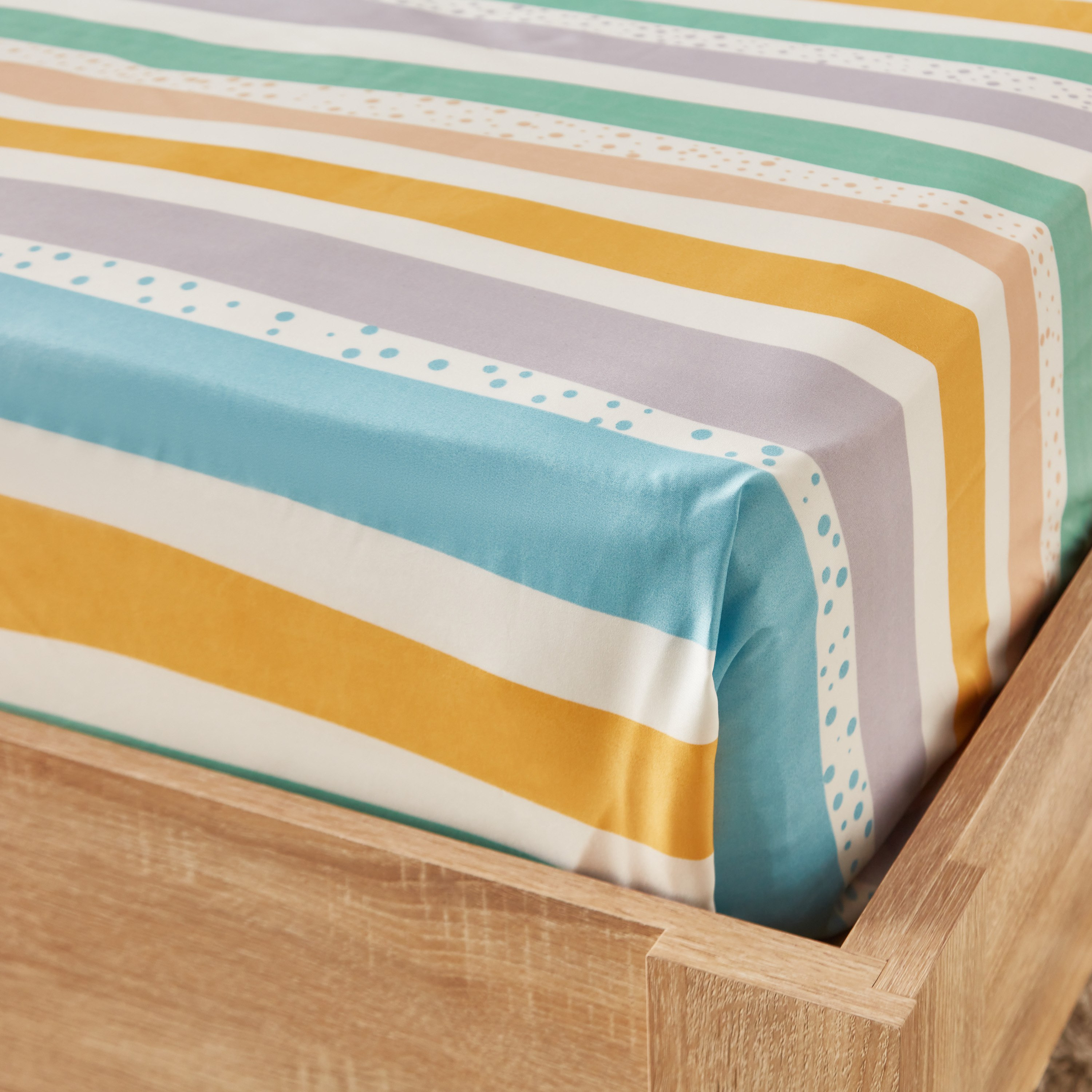 Nora Waves 2-Piece Microfibre Single Flat Sheet Set - 160x240 cm-hbxhomeware-bedding-flatsheets-image-6