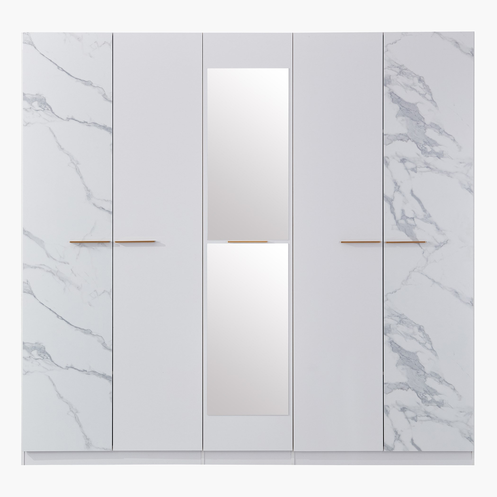 خزانة ملابس 5 أبواب بمرآة من مارلو-hbxfurniture-wardrobes-image-2