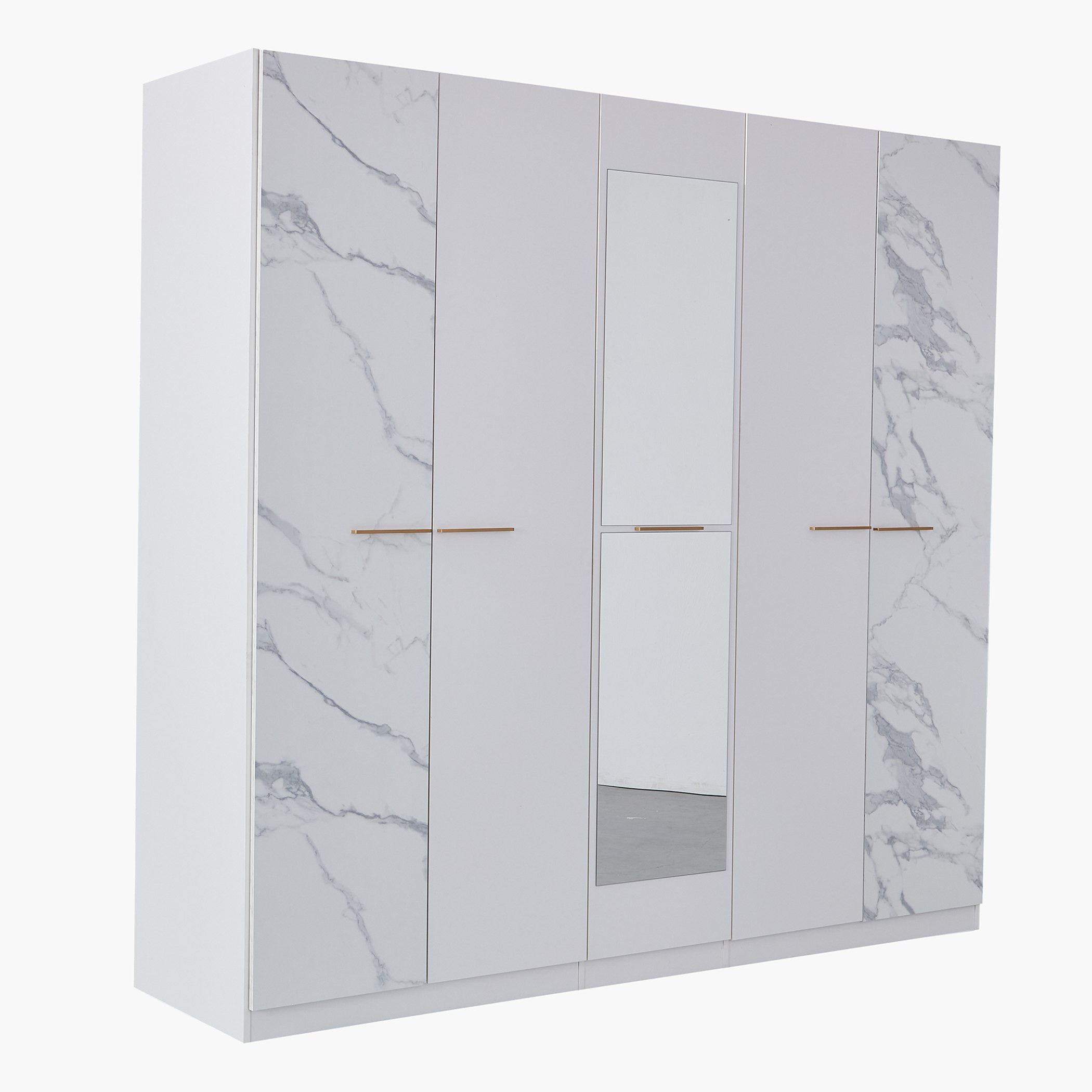 خزانة ملابس 5 أبواب بمرآة من مارلو-hbxfurniture-wardrobes-image-6