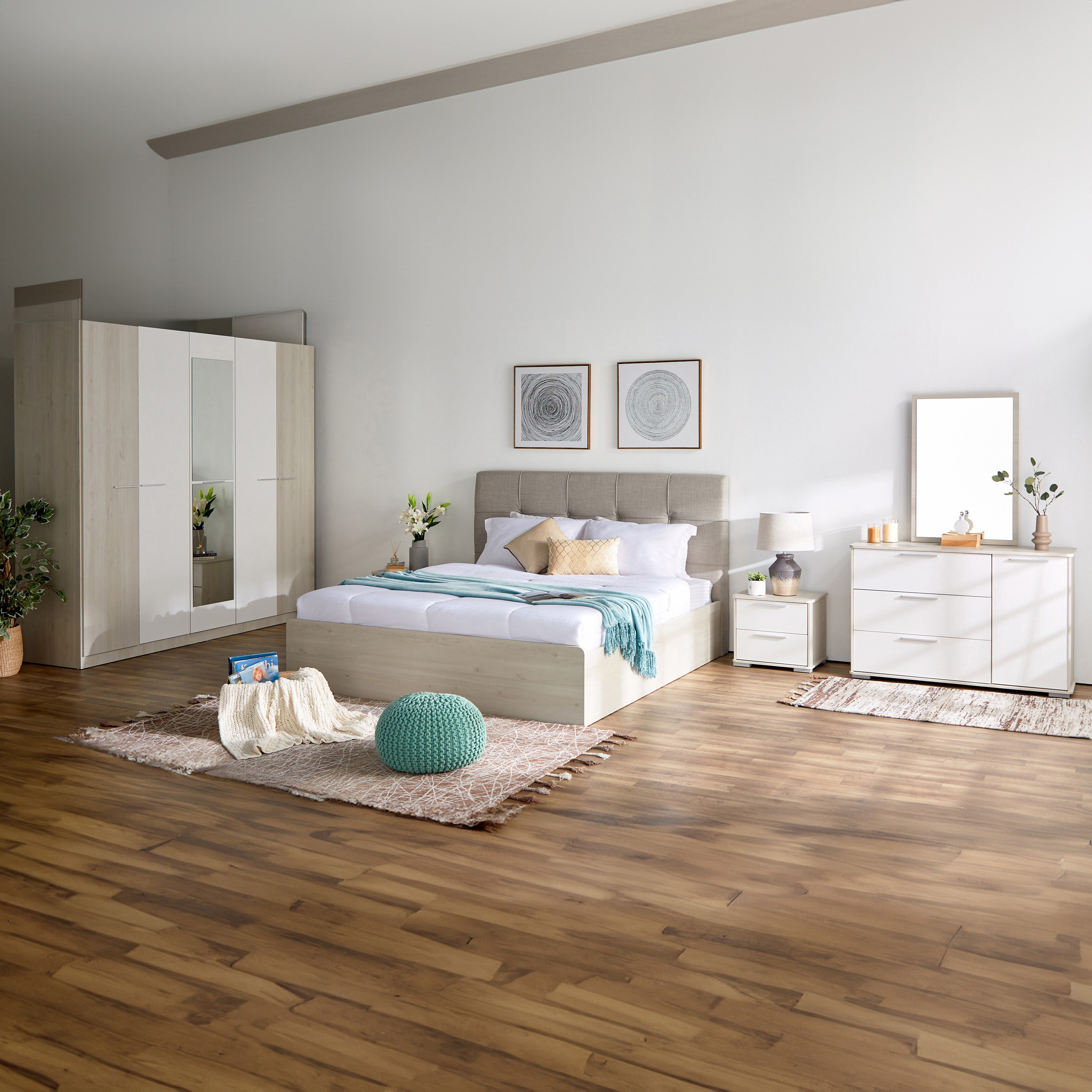 Fiesta 5-Piece King Bedroom Set - 180x200 cm-hbxbedroom-bedsandbedsets-bedroomsets-king-image-16
