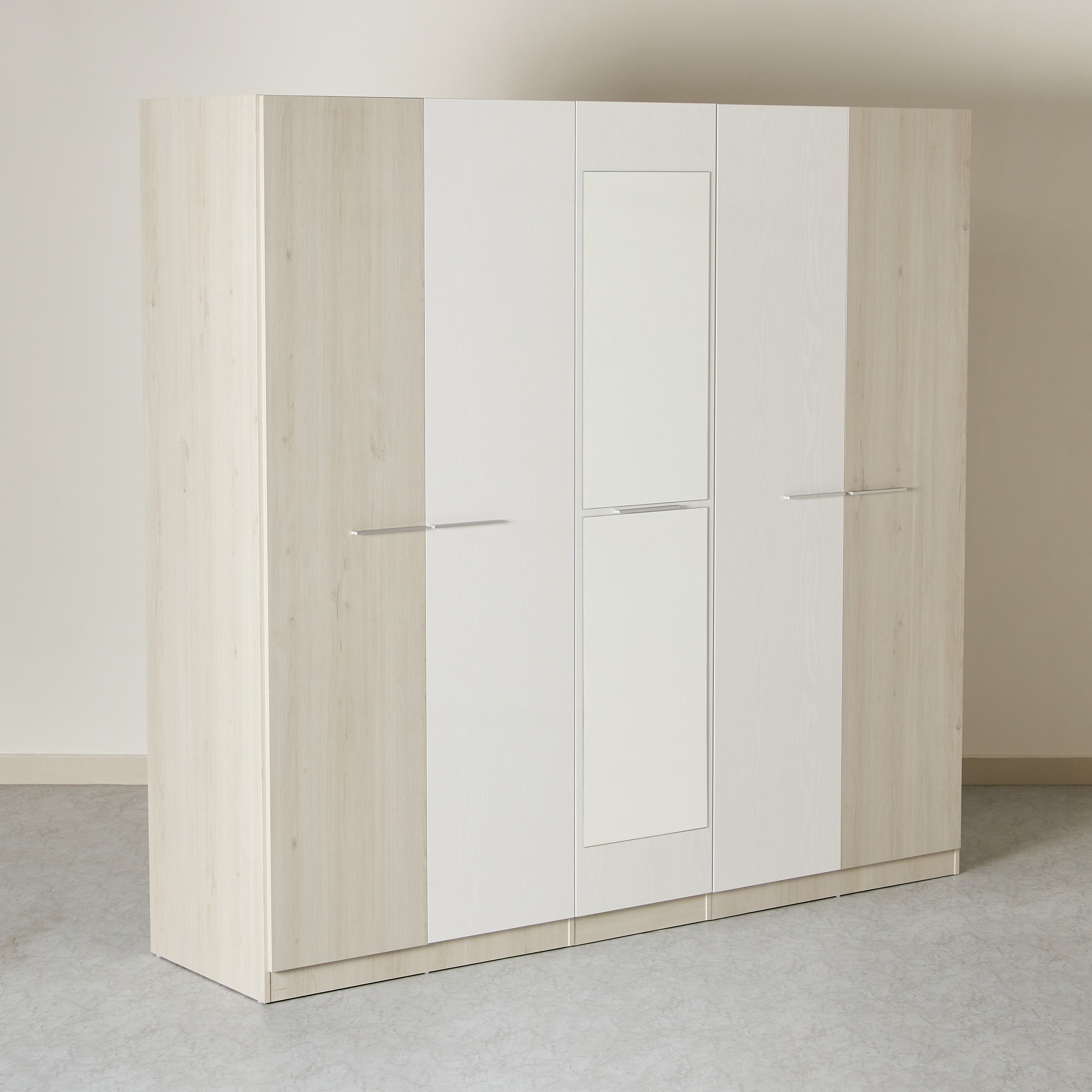خزانة ملابس 5 أبواب بمرآة من فييستا-hbxfurniture-wardrobes-image-11