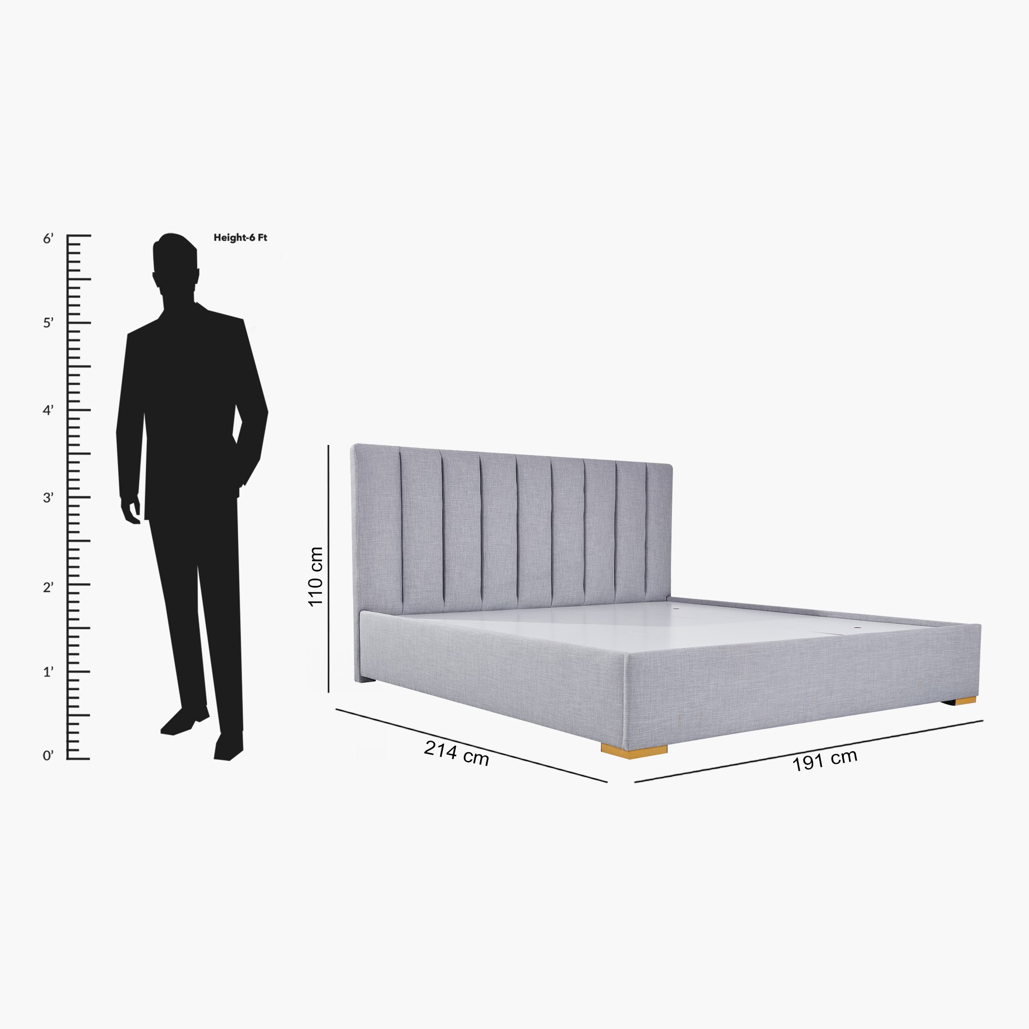 سرير كينج منجد مارلو - 180x200 سم-hbxfurniture-bedsandbedsets-beds-king-image-8