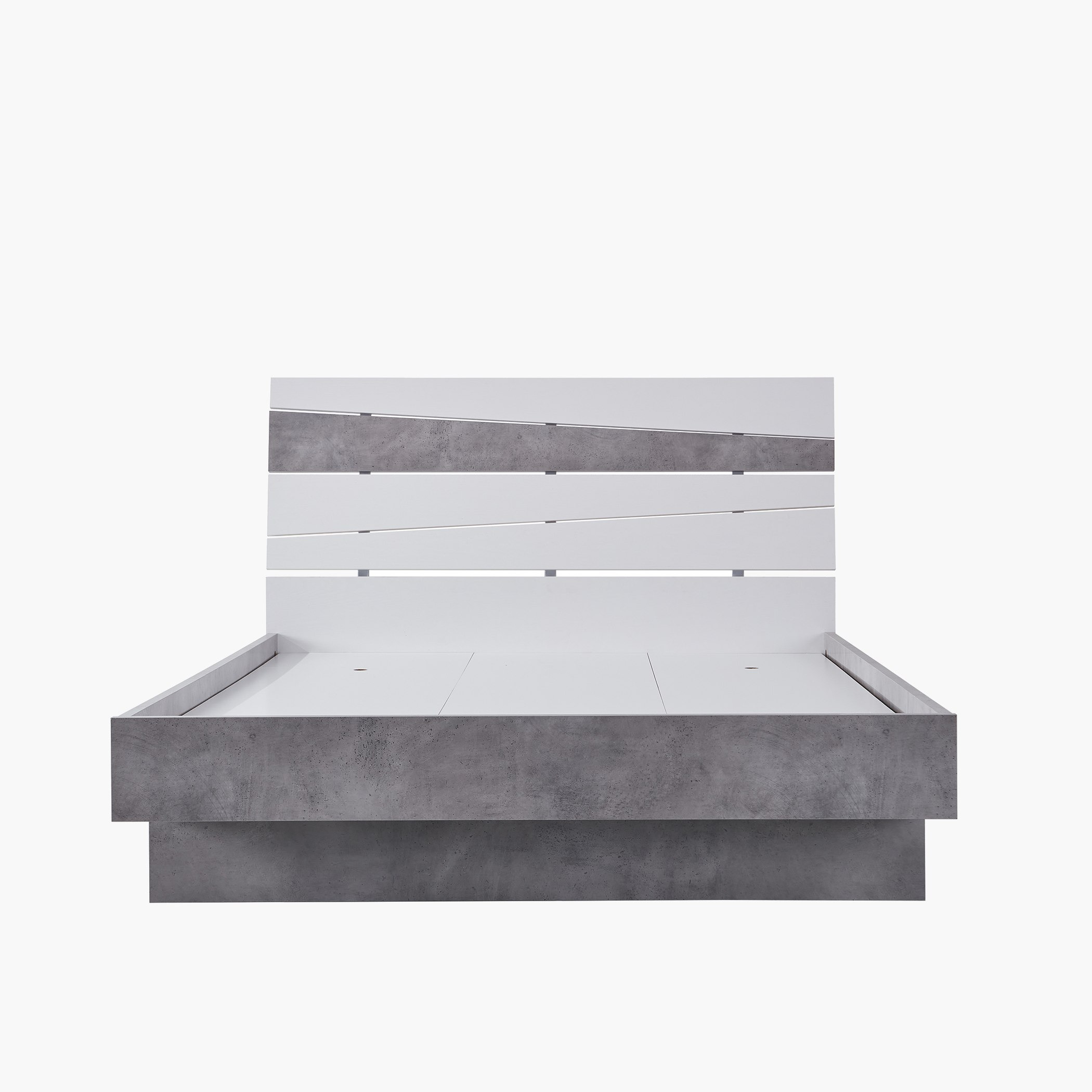 Patara Ancona Queen Bed with Floating Footboard - 140x200 cm-hbxbedroom-bedsandbedsets-beds-queen-image-2