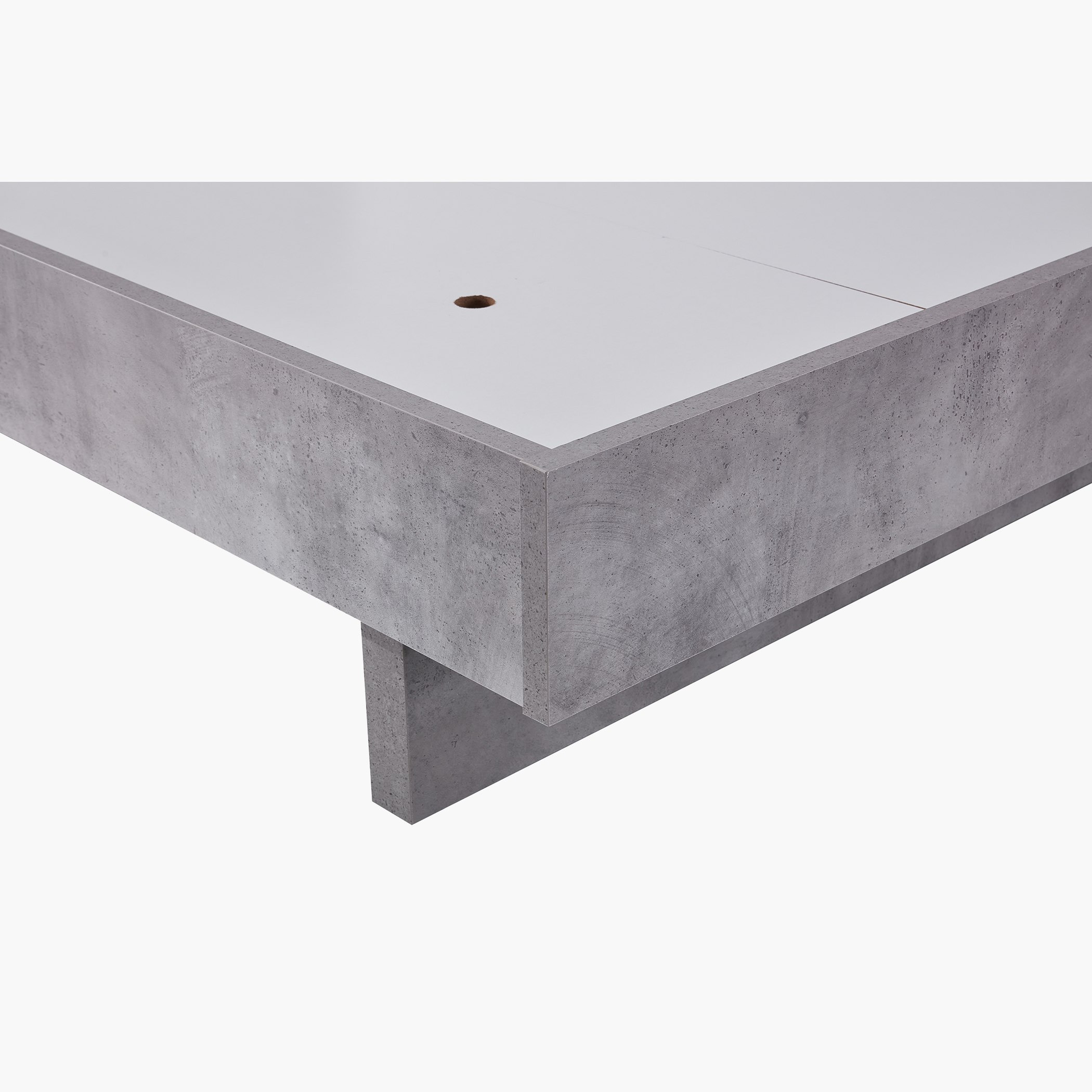 Patara Ancona Queen Bed with Floating Footboard - 140x200 cm-hbxbedroom-bedsandbedsets-beds-queen-image-6