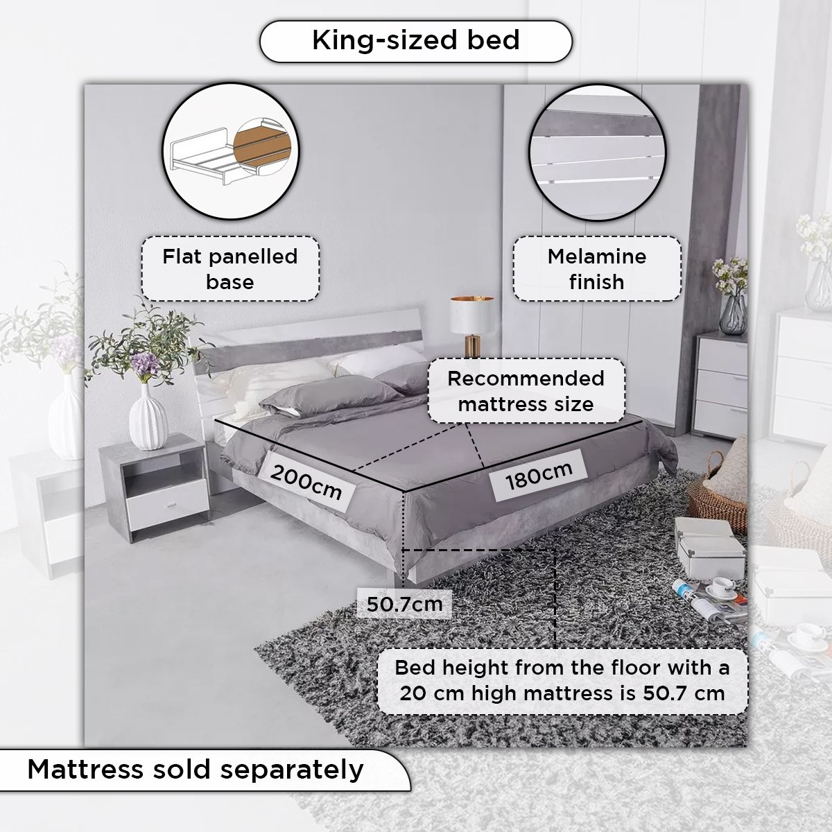Patara King Bed with Floating Footboard-180x200 cm-PROMO_HB_SA_HBX10_TH1000_NEW_031025-image-5