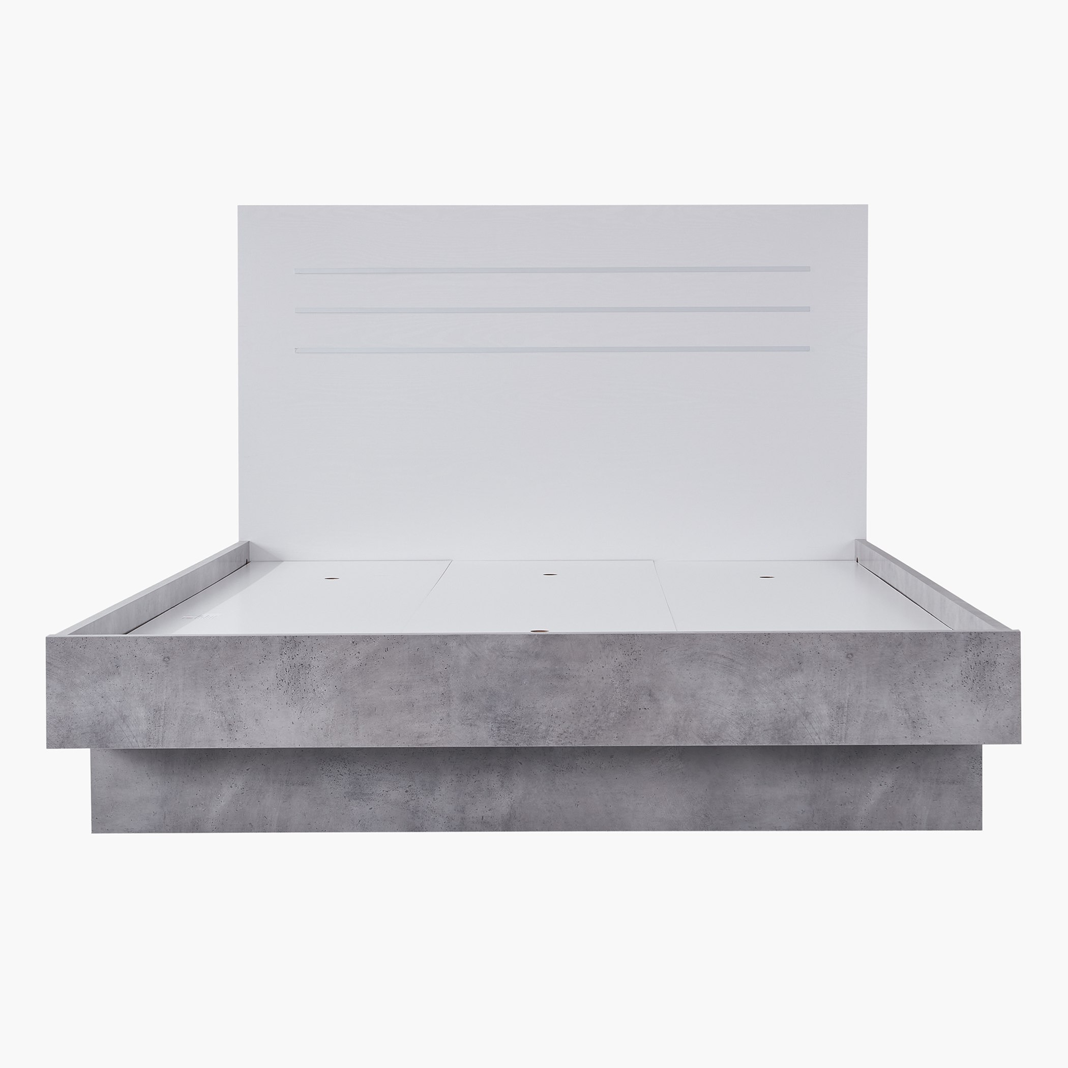 Patara Queen Bed with Floating Footboard - 150x200 cm-hbxbedroom-bedsandbedsets-beds-queen-image-3