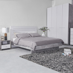 Patara Queen Bed with Floating Footboard - 160x200 cm