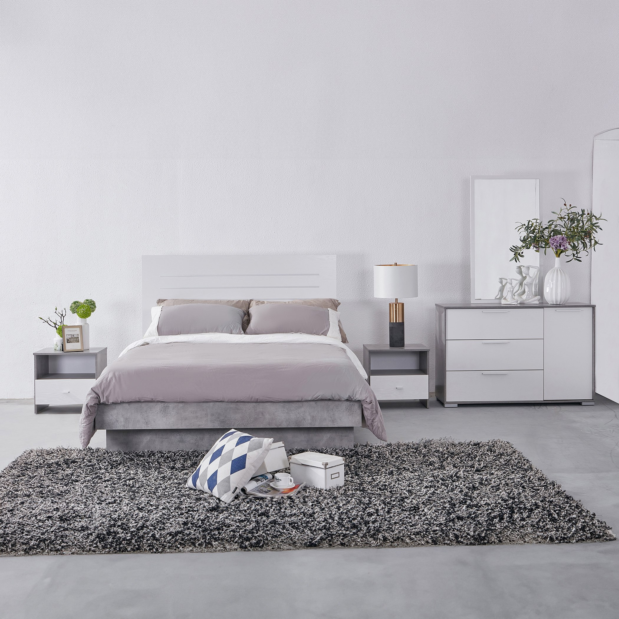 Patara Queen Bed with Floating Footboard - 160x200 cm-hbxbedroom-bedsandbedsets-beds-queen-image-6