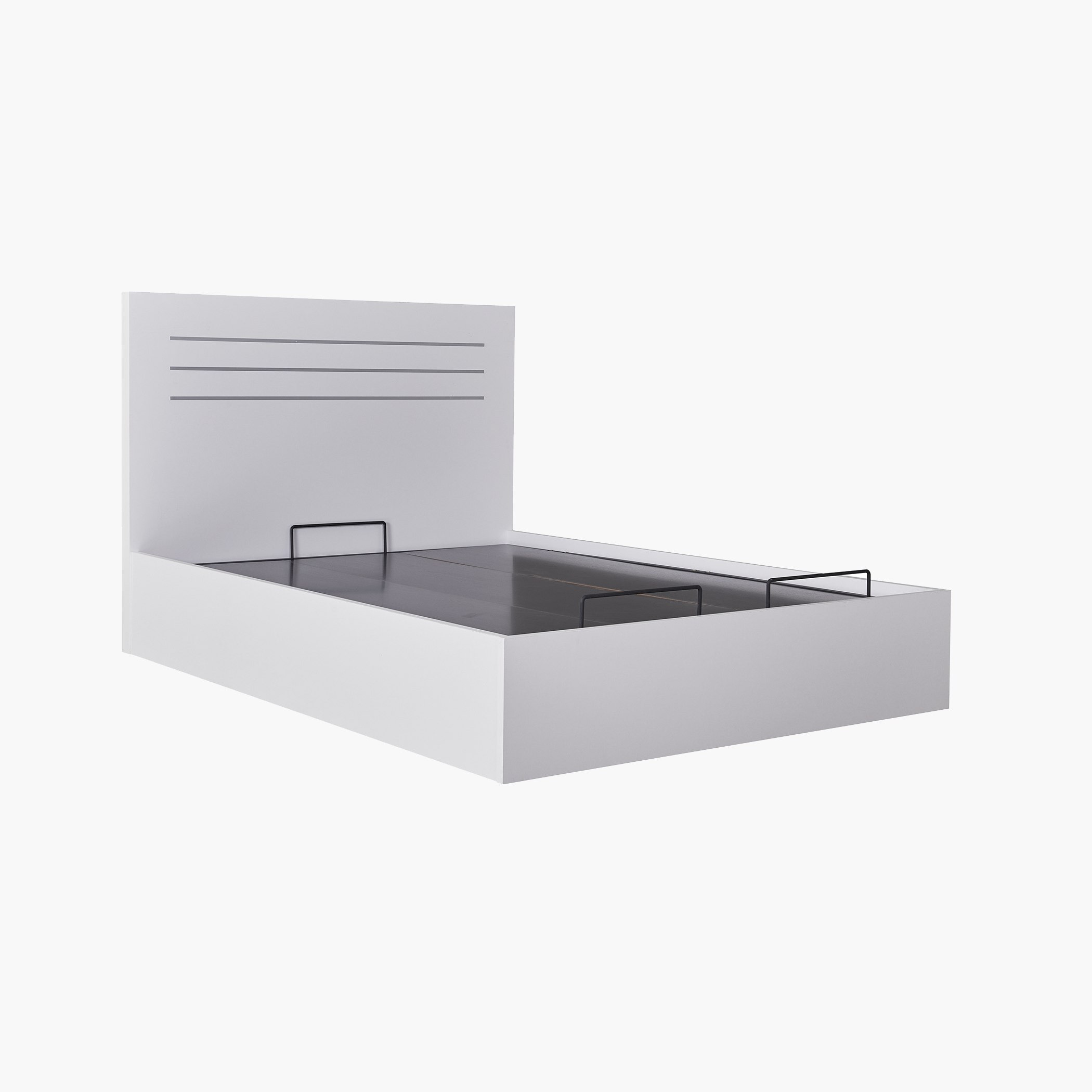 سرير فردي بمساحة تخزين هيدروليك من باتارا - 90x200 سم-hbxfurniture-bedsandbedsets-beds-single-image-4
