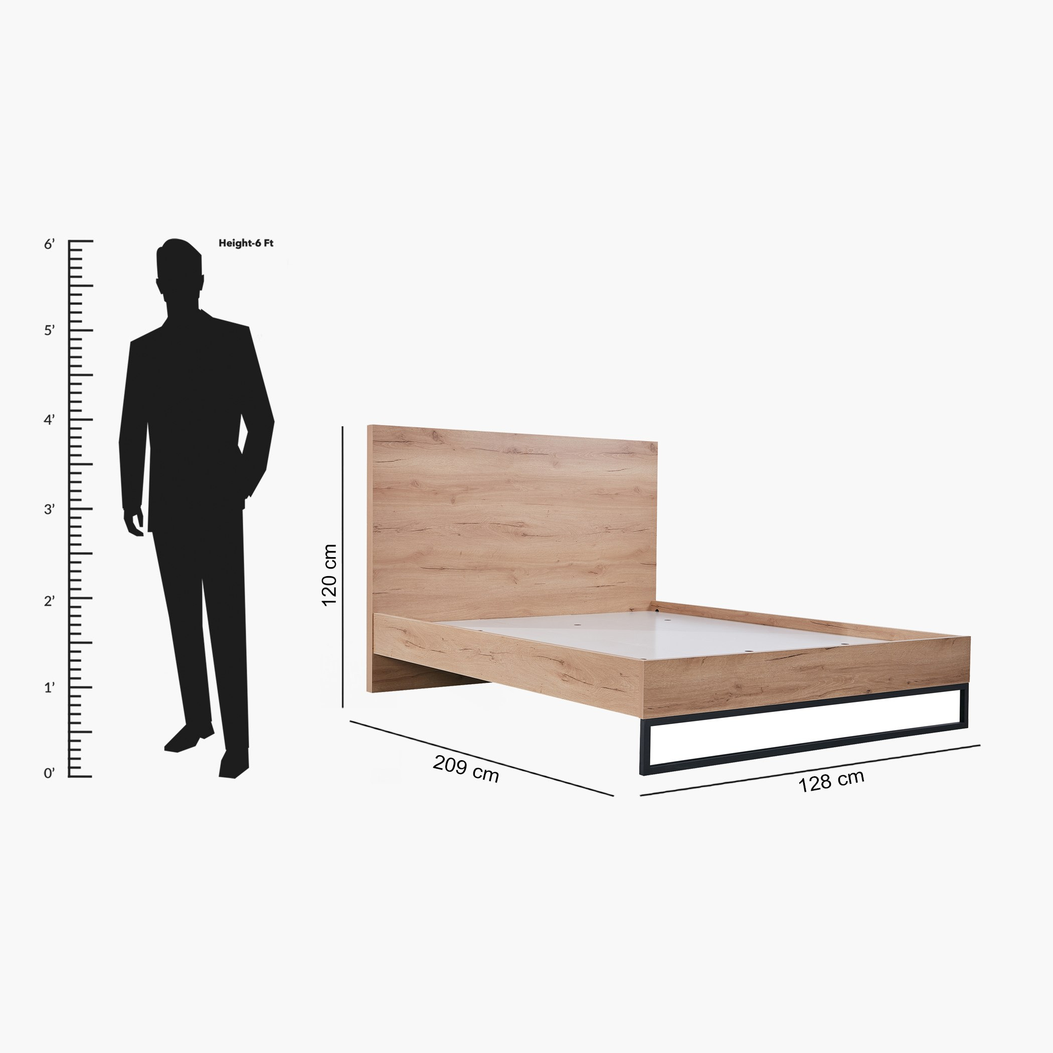 Urban Twin Bed - 120x200 cm-hbxbedroom-bedsandbedsets-beds-twin-image-8