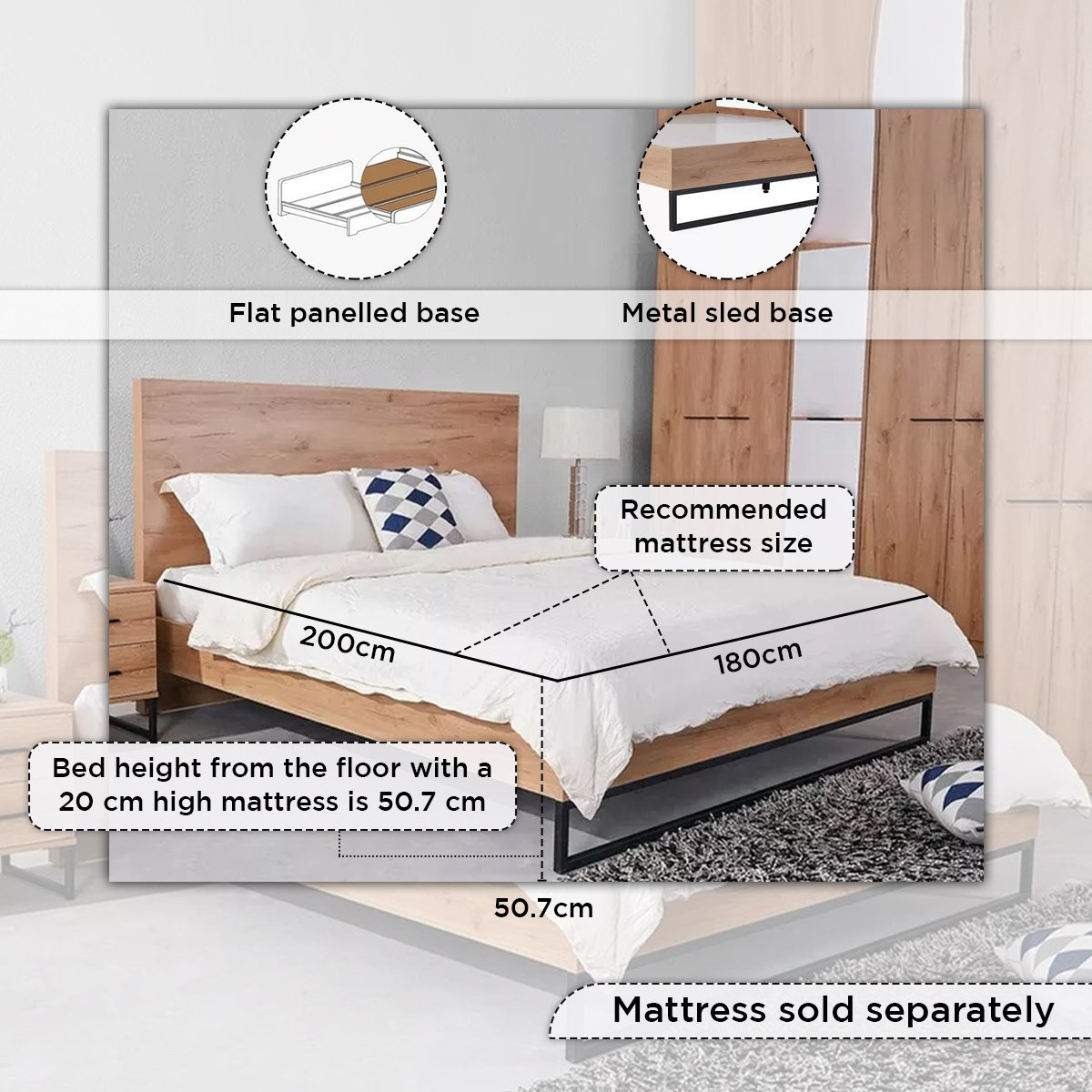 Urban King Bed - 180x200 cm-PROMO_HB_UAE_HBX10_250526-image-4