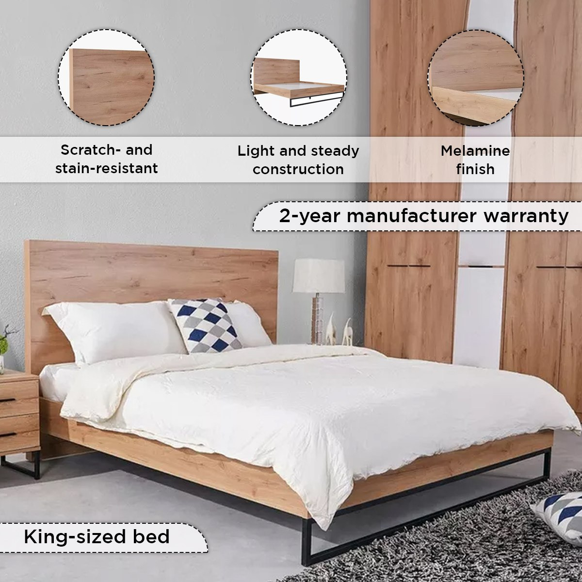Urban King Bed - 180x200 cm-PROMO_HB_UAE_HBX10_250526-image-5