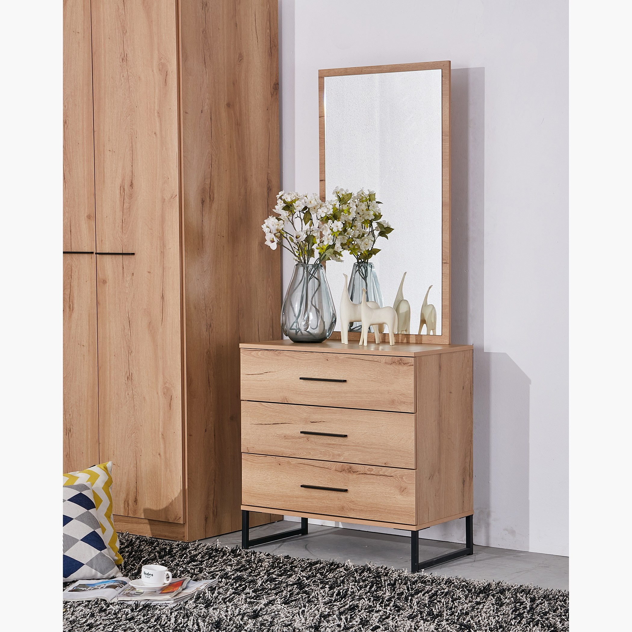 مرآة دون طاولة تزيين من أوربان-hbxfurniture-bedroom-dressersandmirrors-image-1