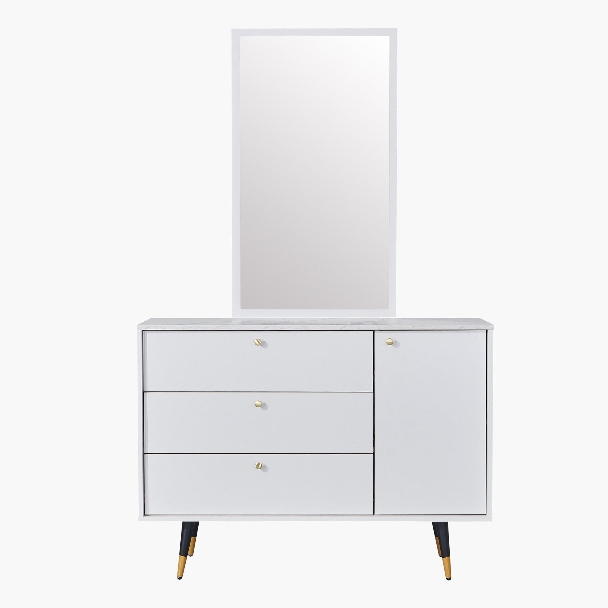 مرآة دون طاولة تزيين ماستر من مارلو-hbxfurniture-bedroom-dressersandmirrors-image-4