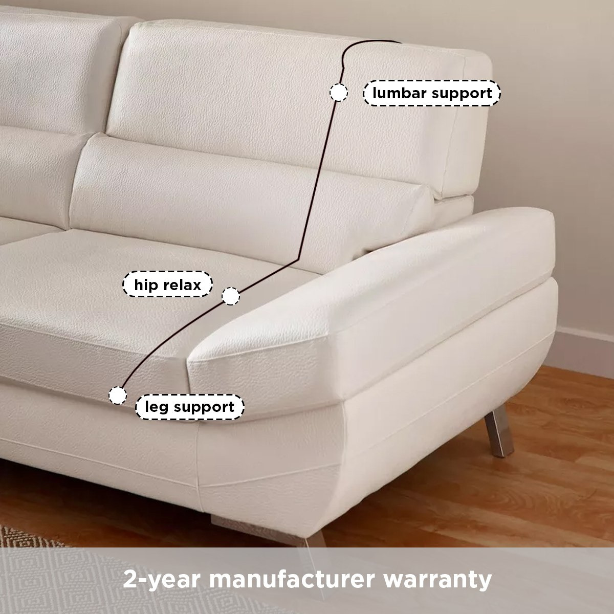 كنبة ركنية يمين 4 مقاعد جلد صناعي مع 2 وسائد من ساليرنو-hbxlivingroom-sofasandarmchairs-sofas-image-18