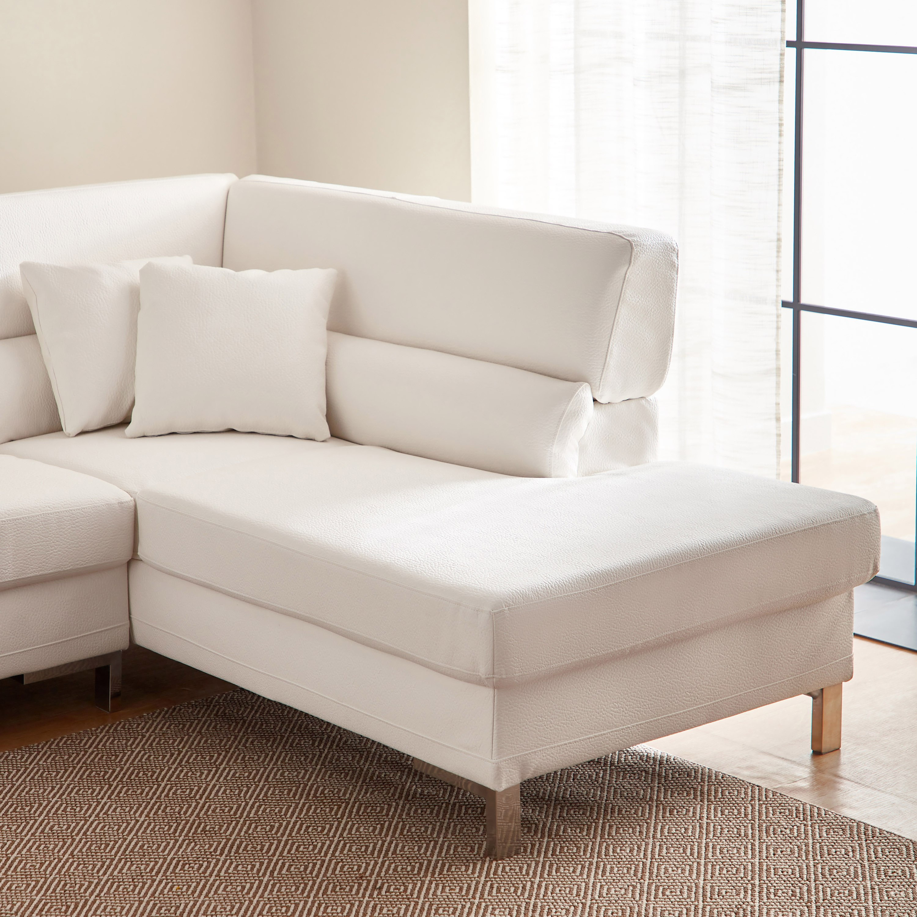 كنبة ركنية يمين 4 مقاعد جلد صناعي مع 2 وسائد من ساليرنو-hbxlivingroom-sofasandarmchairs-sofas-image-4