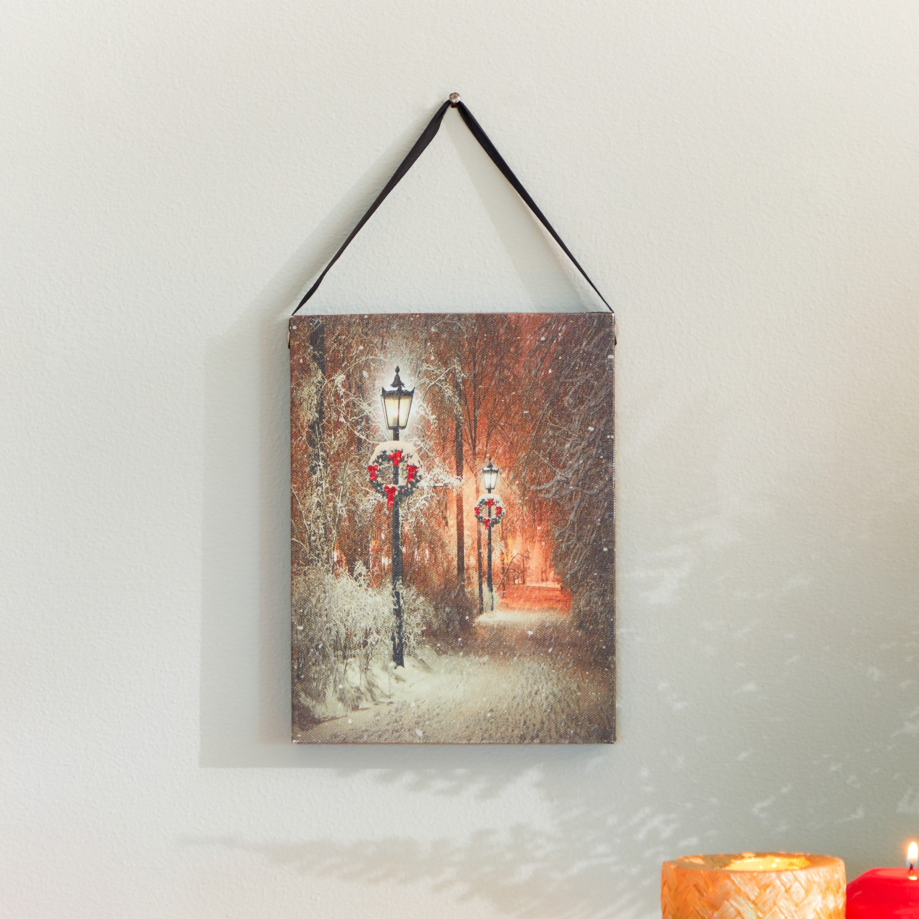 لوحة كانفاس مضيئة شامدول من إيف - 15x1x20 سم-hbxhomeware-hbxdecorandfurnishings-image-1