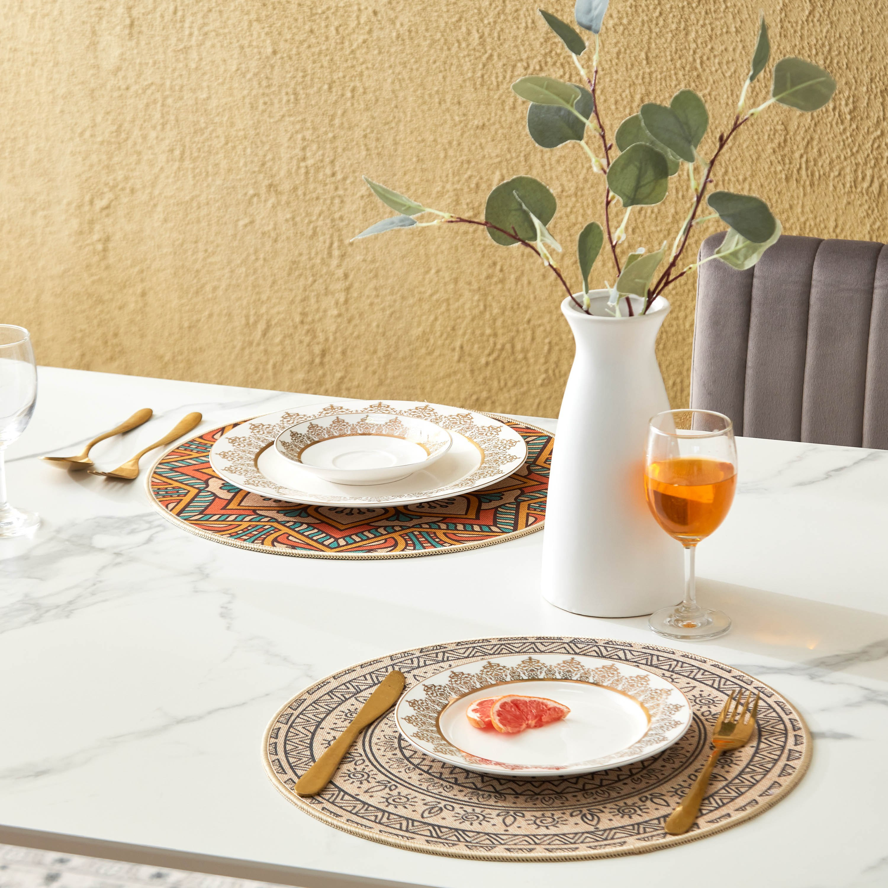 لبادة صحون مطاطية من إندو ريفا - 38 سم-hbxdecorandfurnishings-homefurnishings-tablelinens-image-4