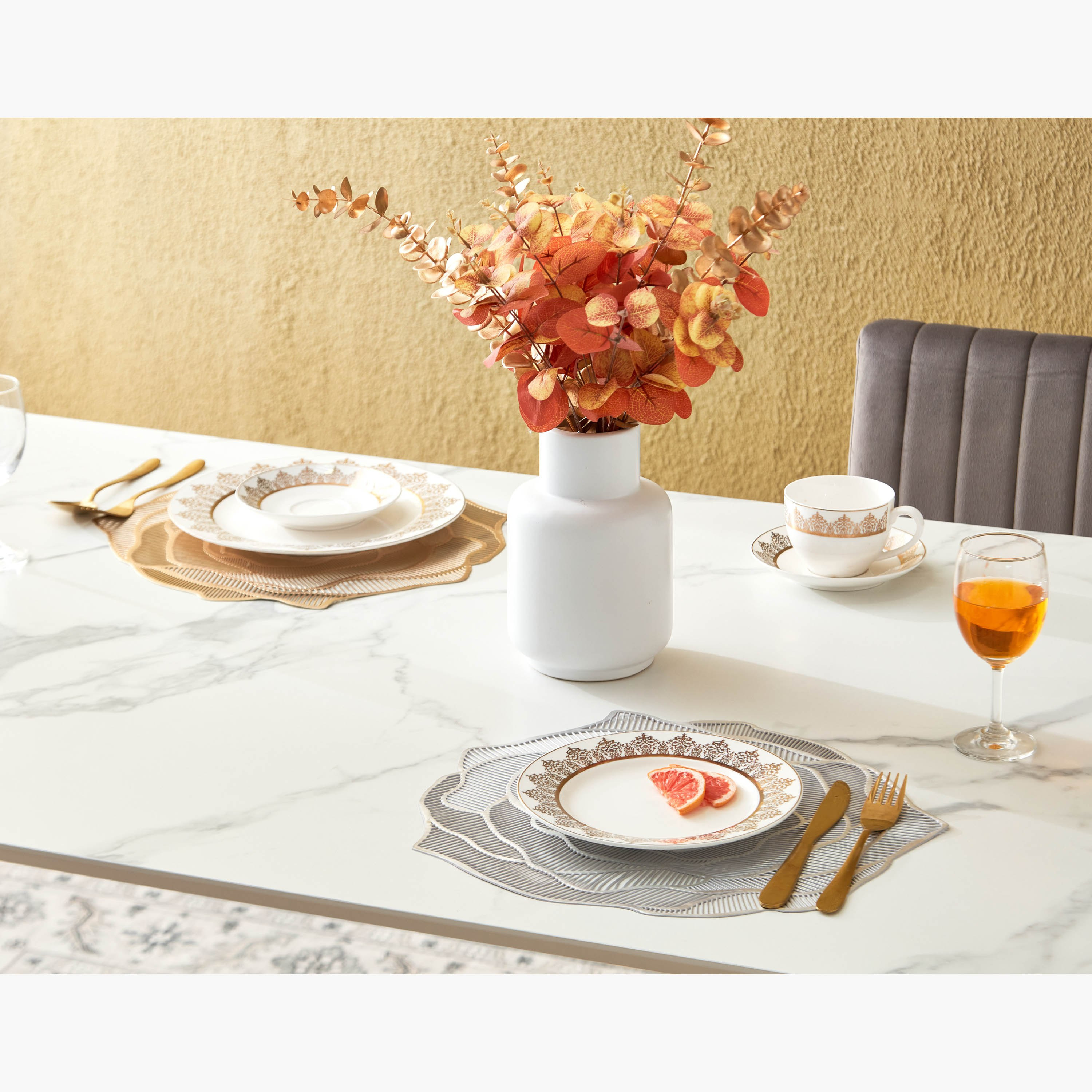 لبادة صحون بي في سي من روزينا - 38 سم-hbxdecorandfurnishings-homefurnishings-tablelinens-image-4