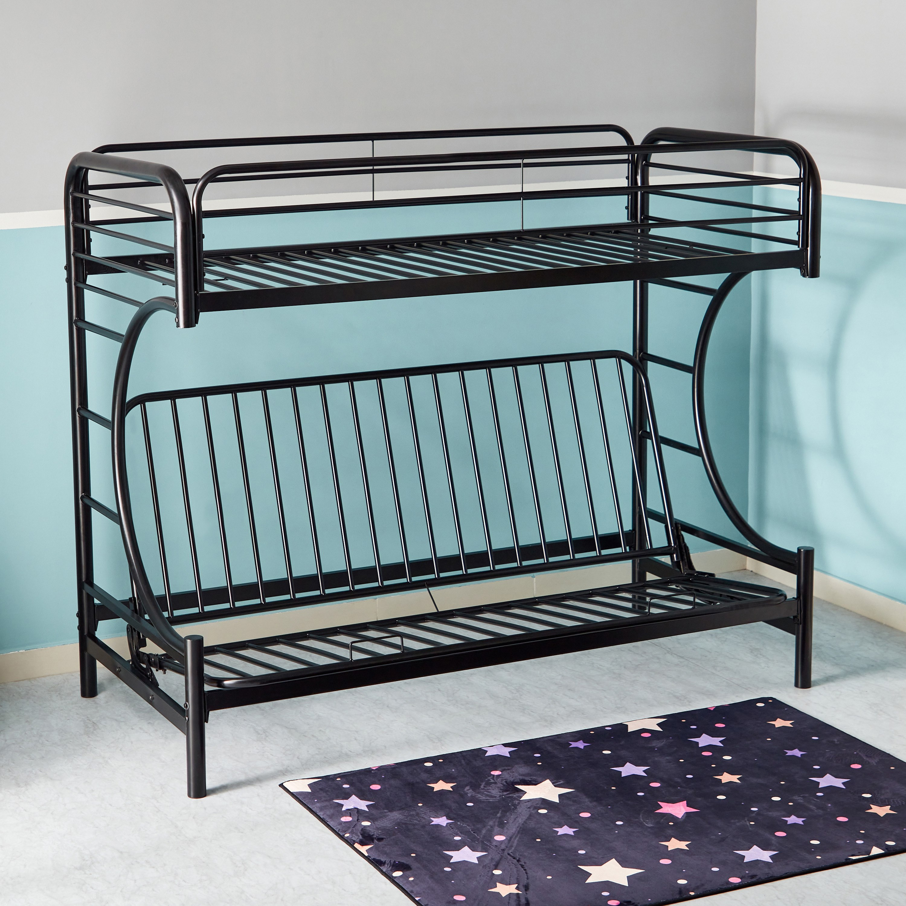 Steel frame 2024 bunk beds