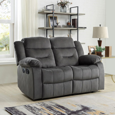 Keith 2-Seater Recliner Sofa with USB