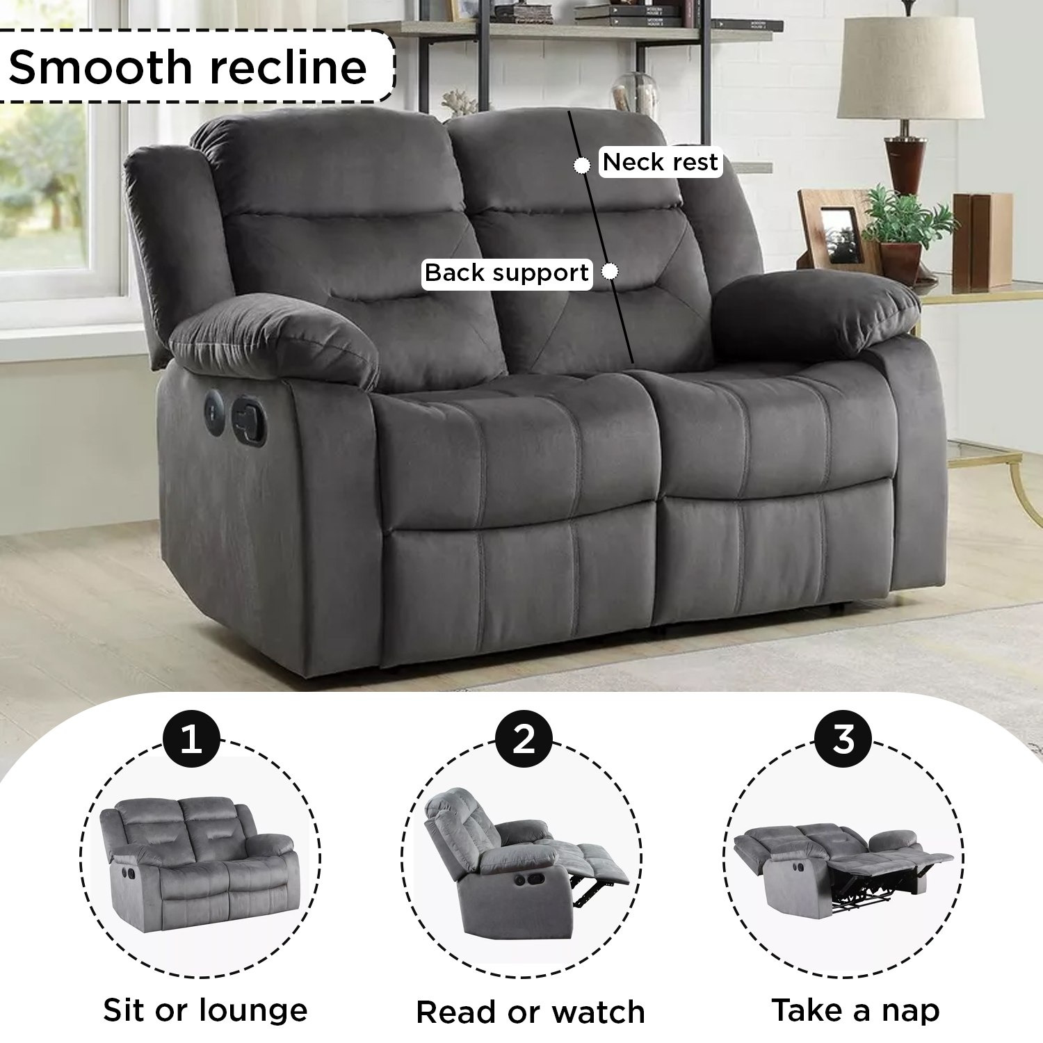 2 seater deals kitchen sofa