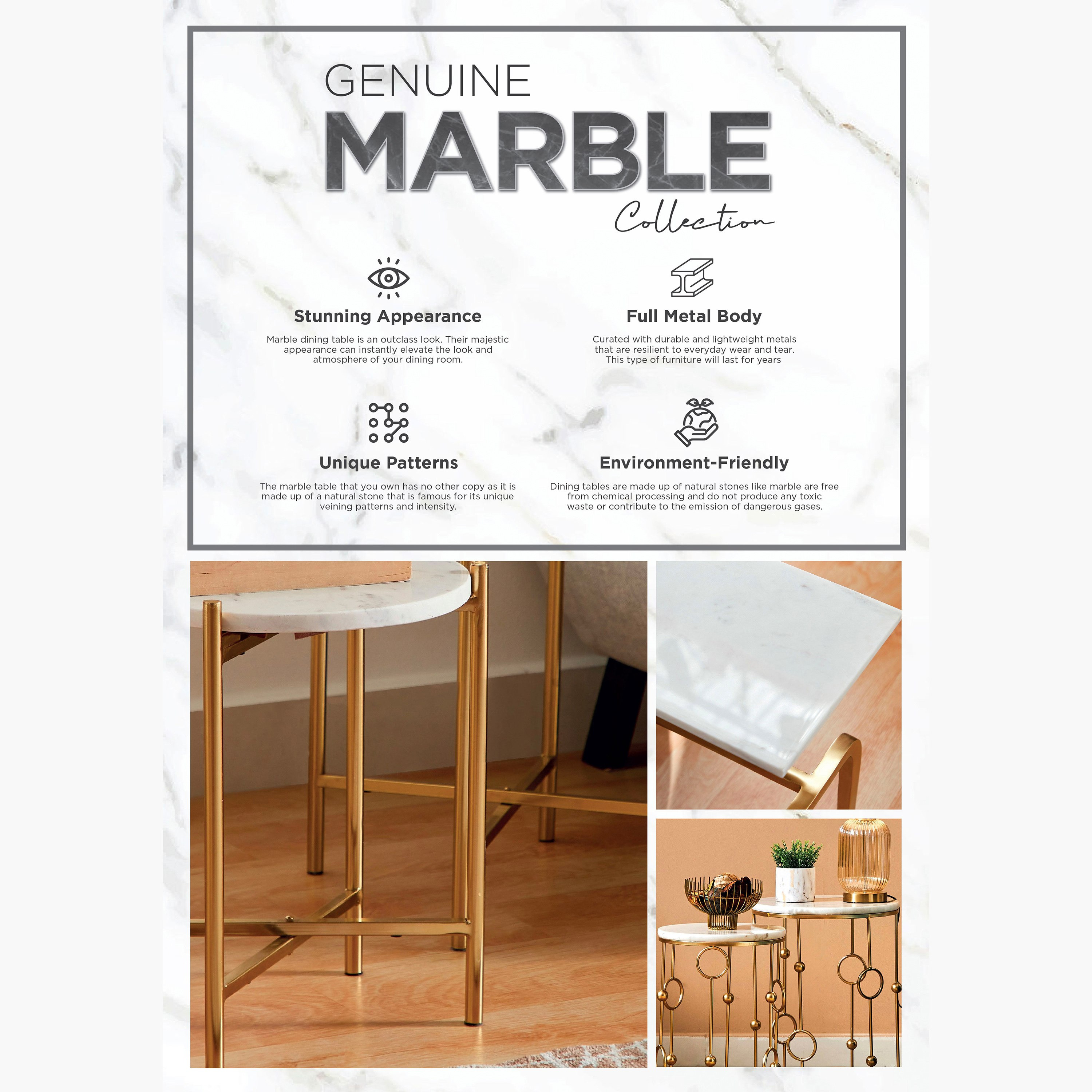 حامل إناء زرع مستدير بسطح رخام من لينور - طقم قطعتين-hbxfurniture-livingroom-endtables-image-9