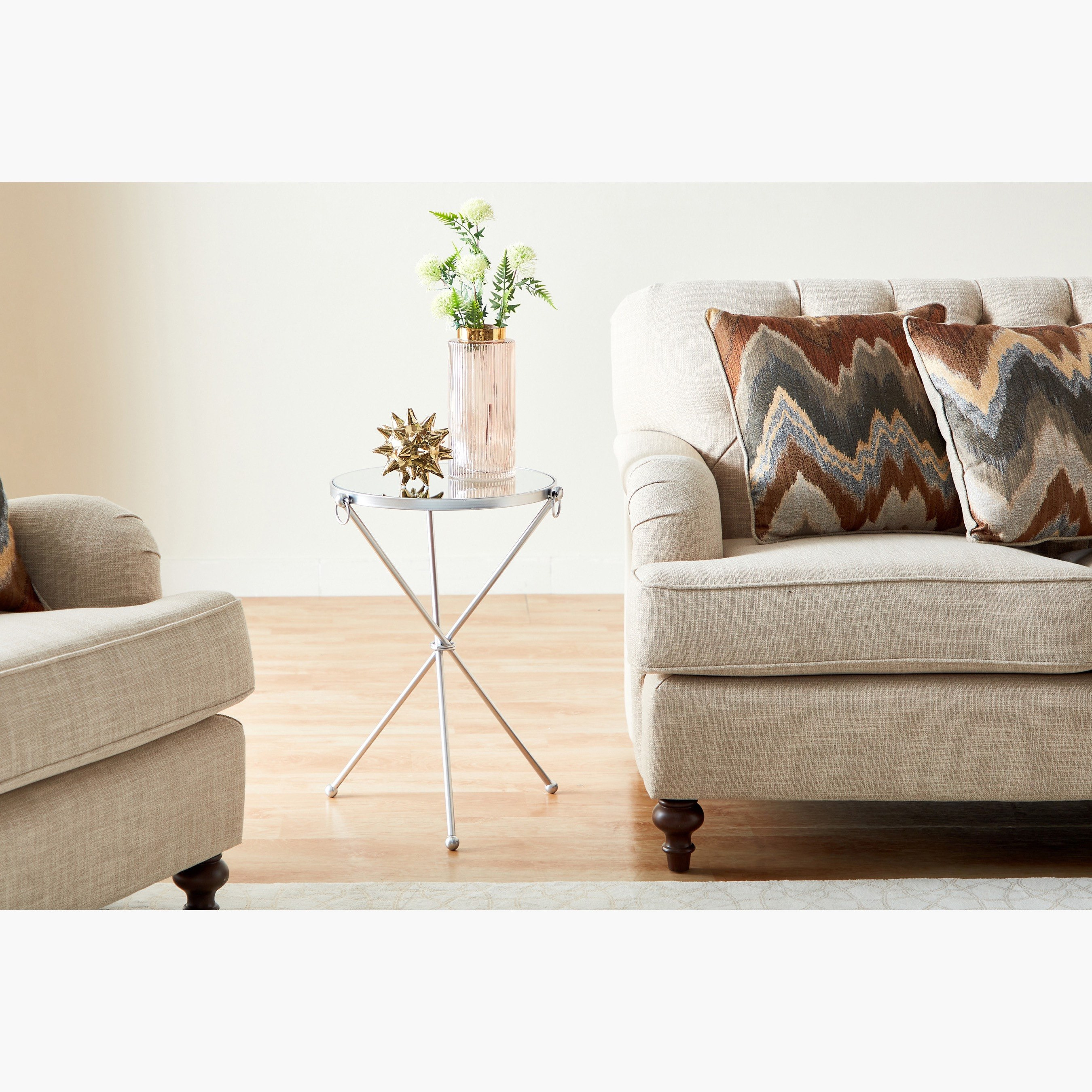 طاولة جانبية بسطح مرآة مستدير من كوليت-hbxfurniture-livingroom-endtables-image-5